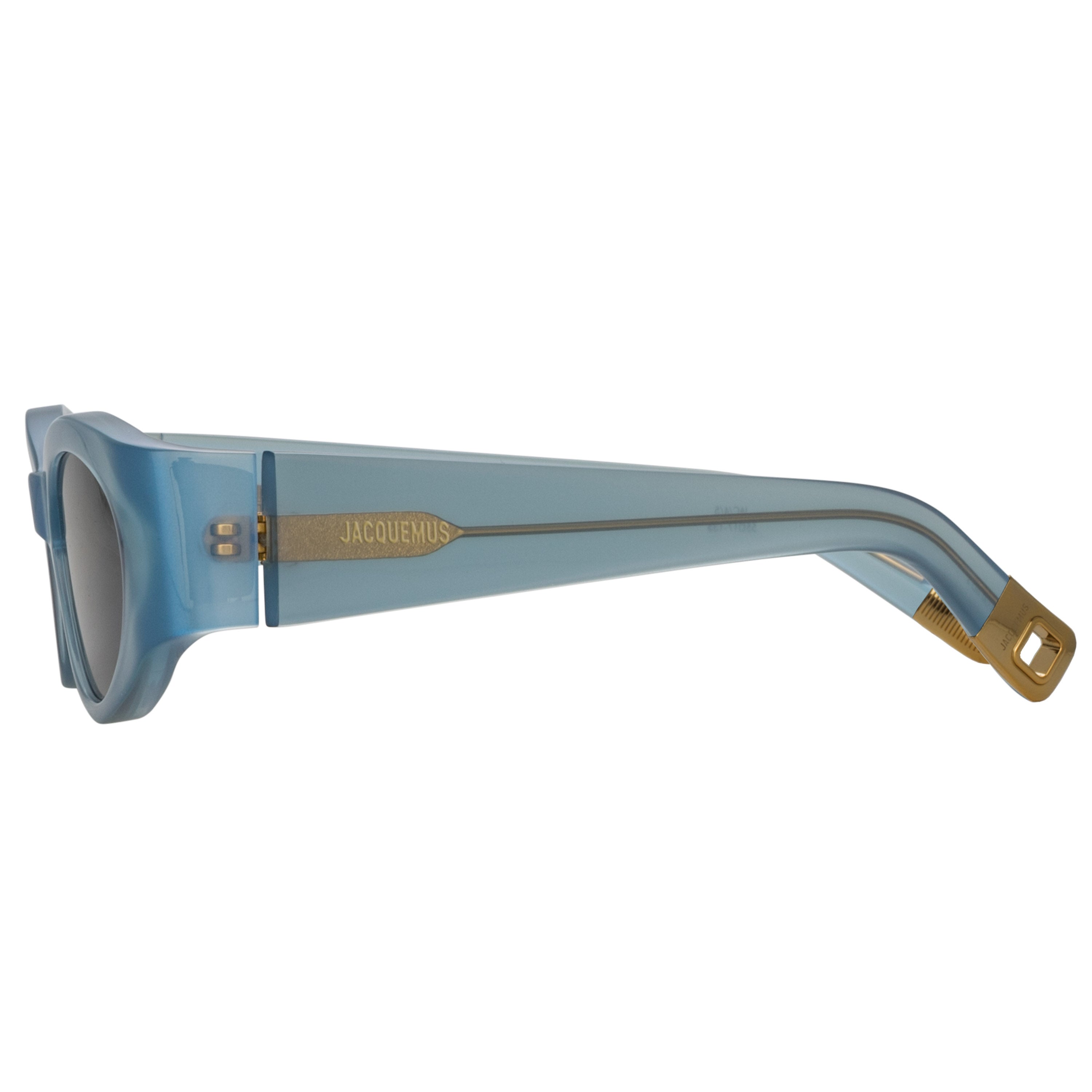 Ovalo Oval Sunglasses in Blue Pearl