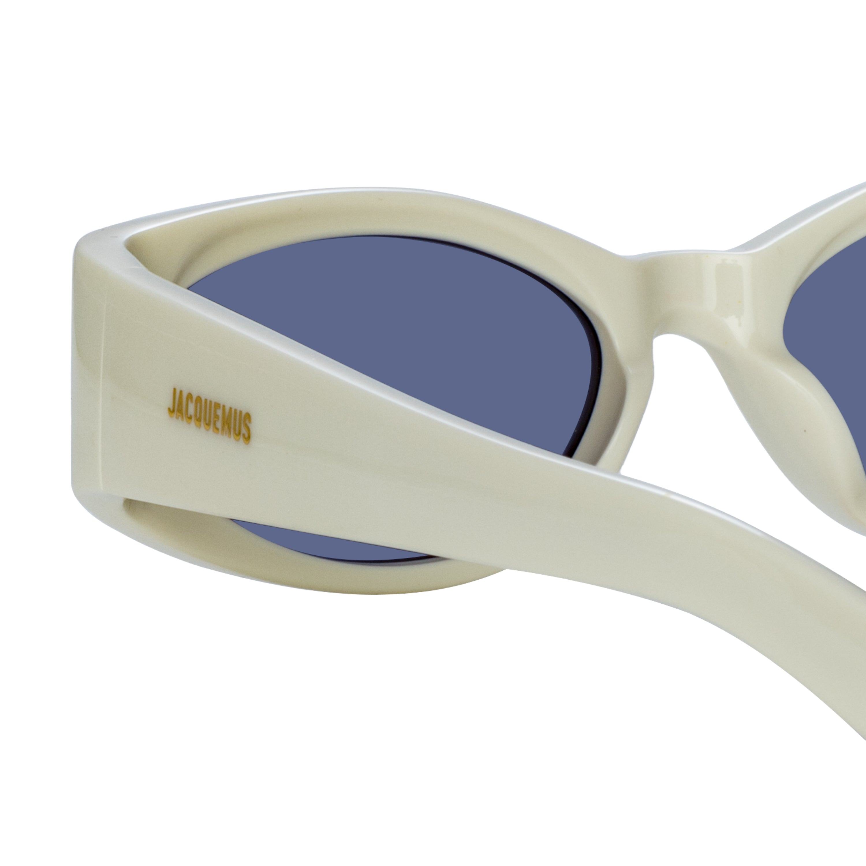 Ovalo Oval Sunglasses in White