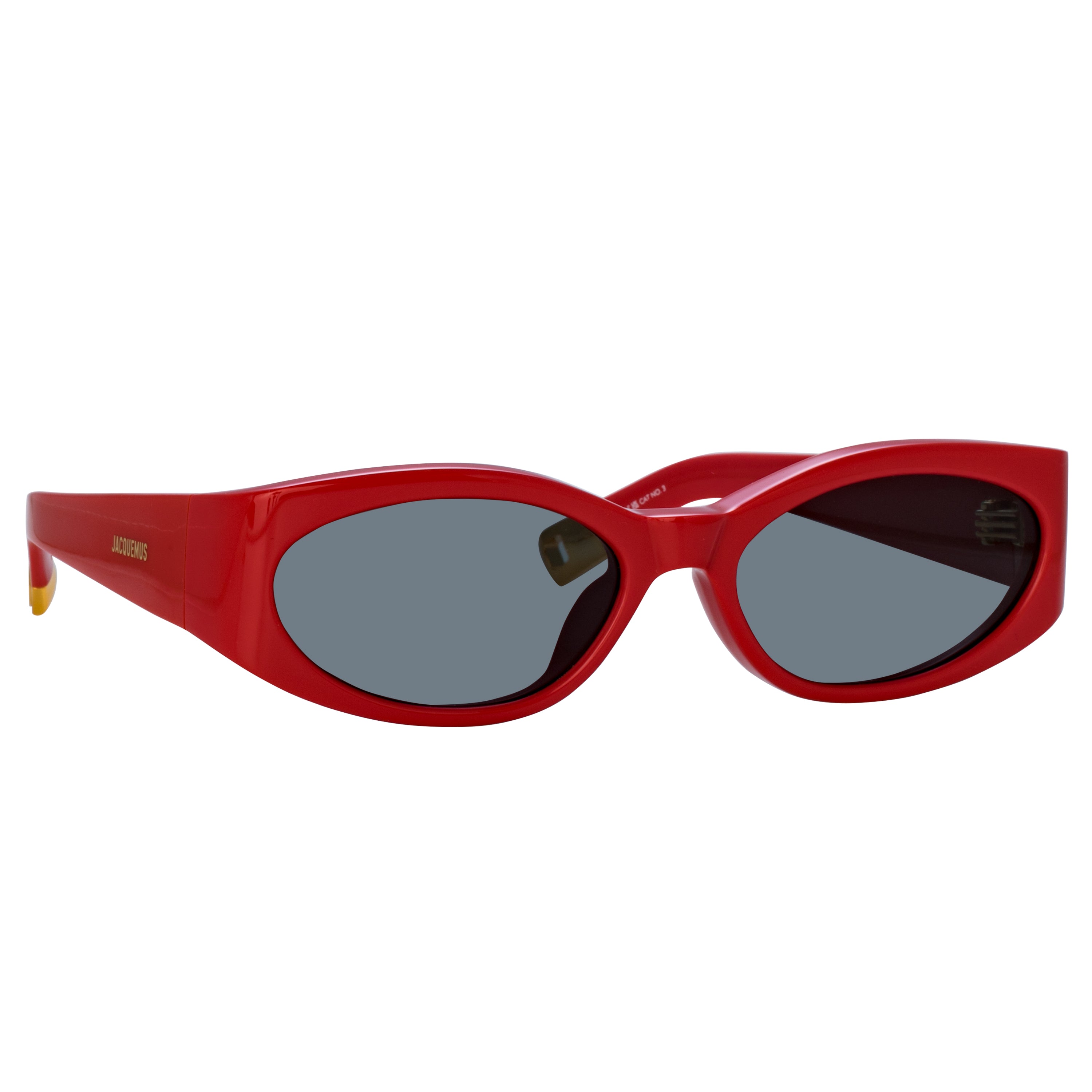 Ovalo Oval Sunglasses in Red