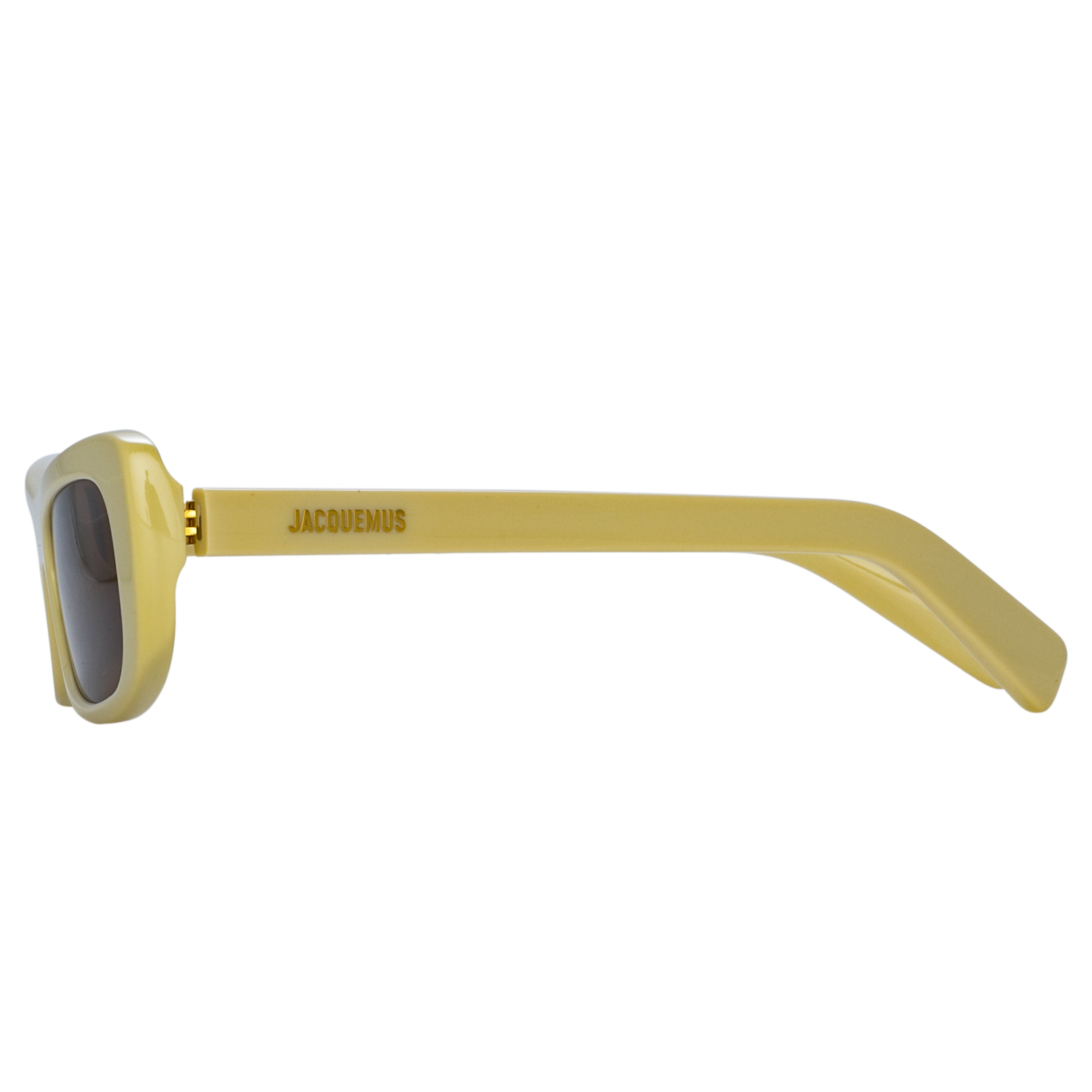 Capri Rectangular Sunglasses in Beige