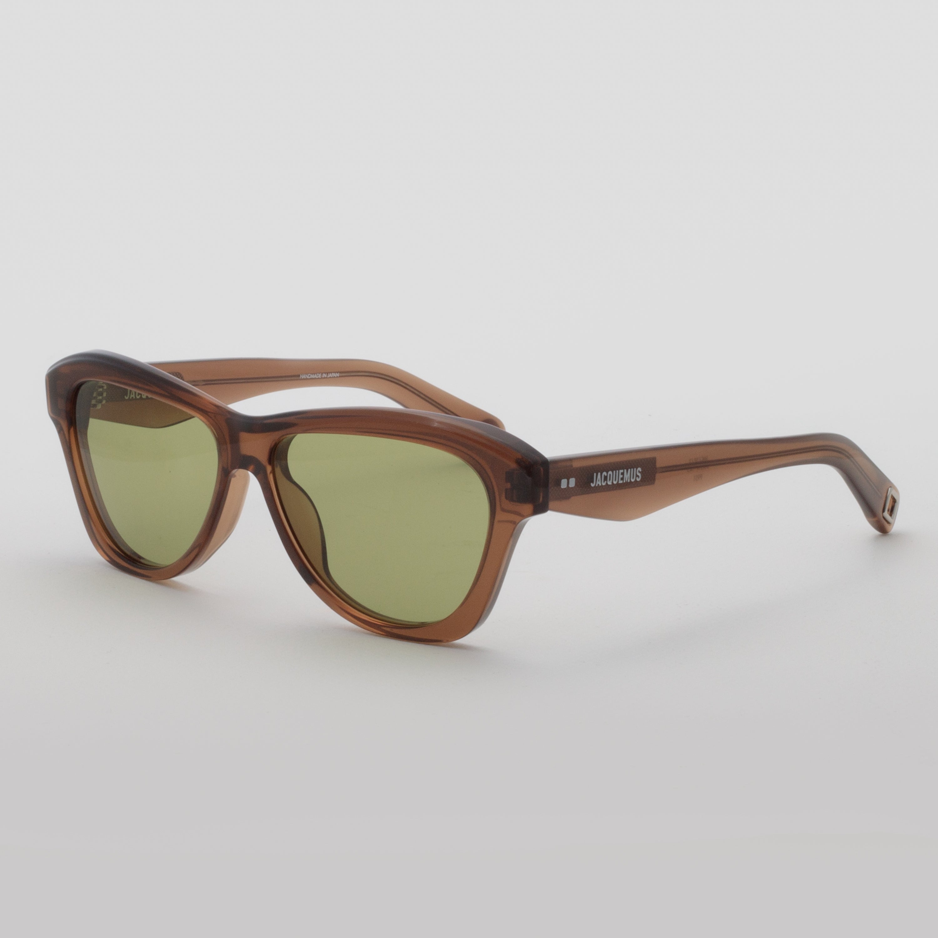 Palmier Angular Sunglasses in Crystal Brown