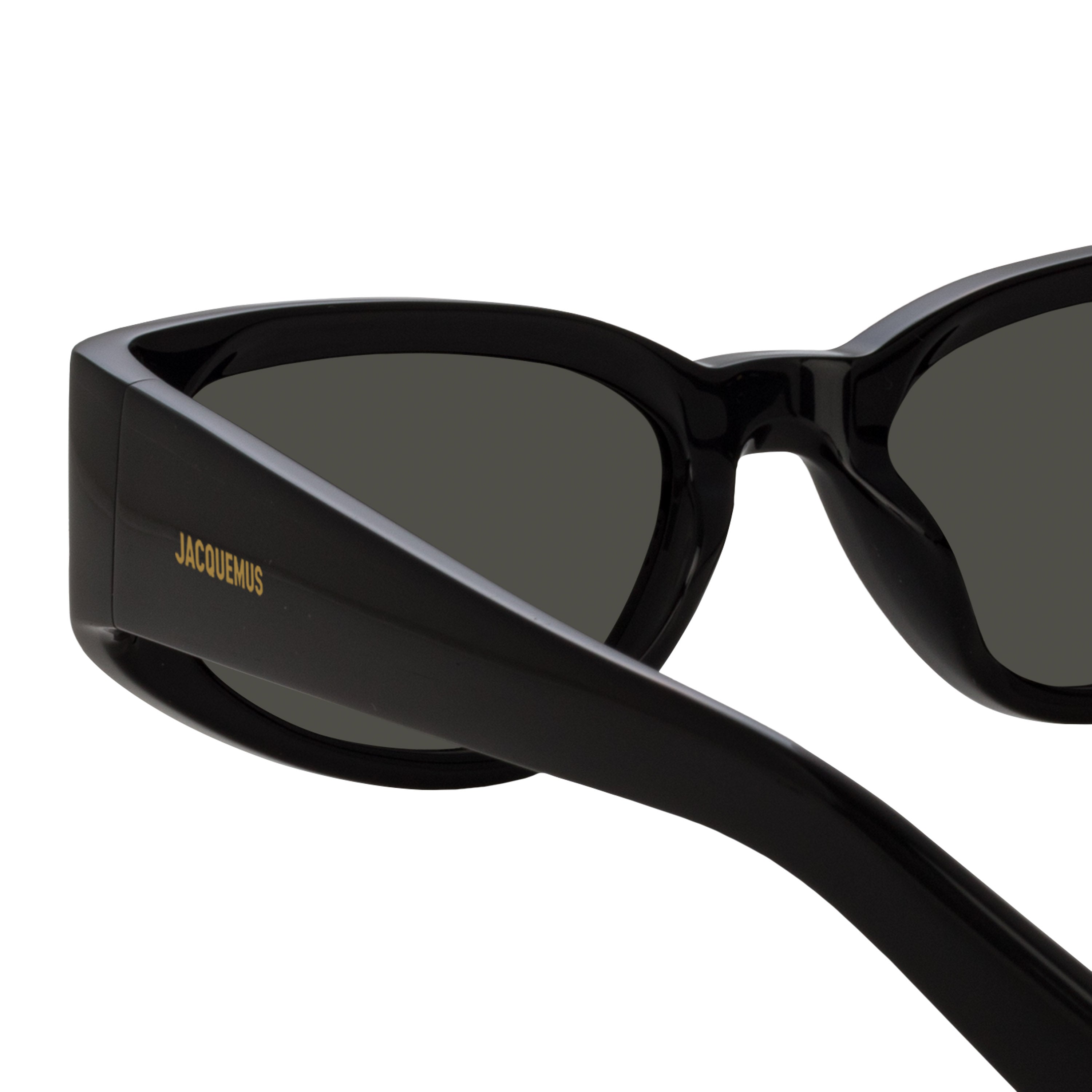 Gala Cat Eye Sunglasses in Black