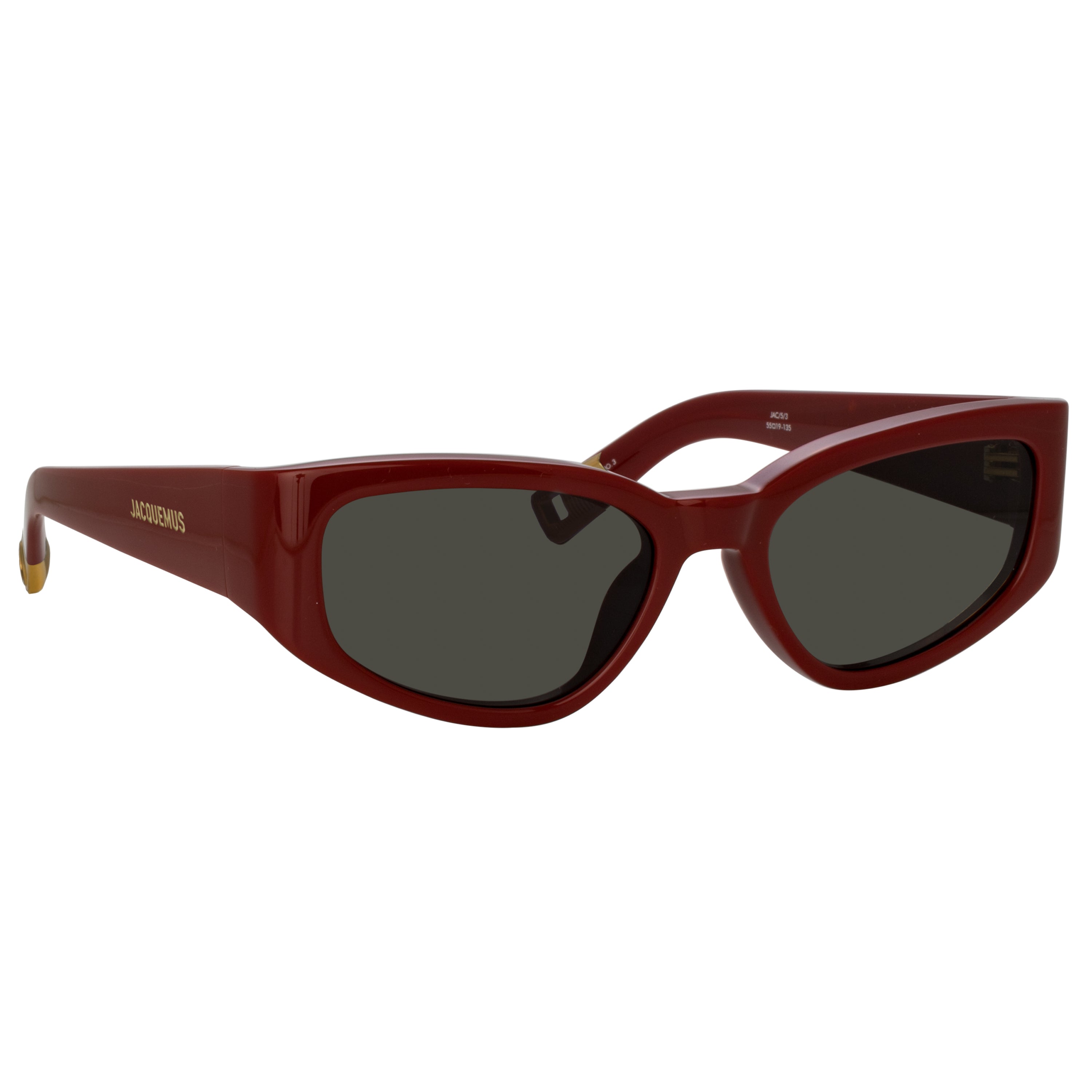 Gala Cat Eye Sunglasses in Burgundy