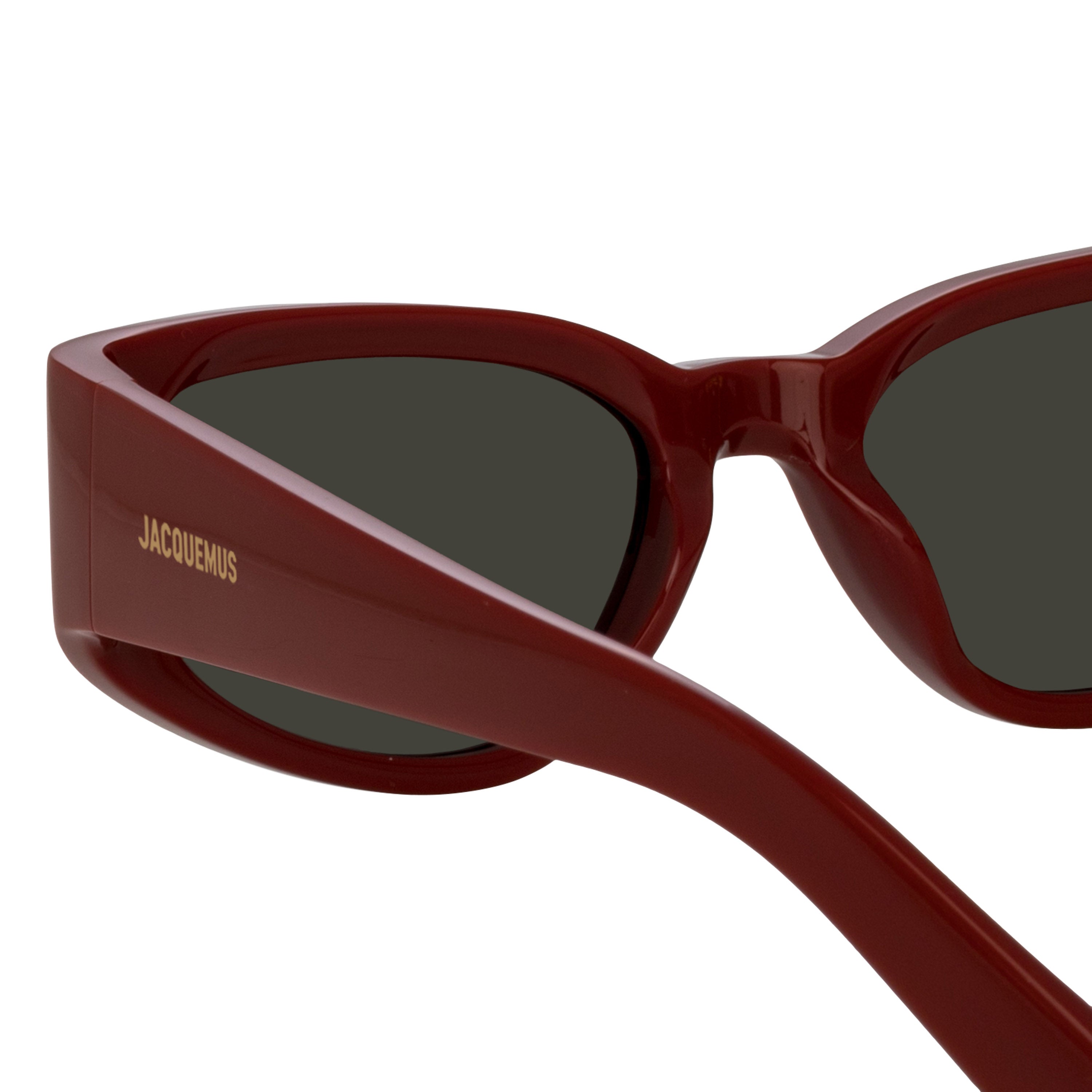 Gala Cat Eye Sunglasses in Burgundy