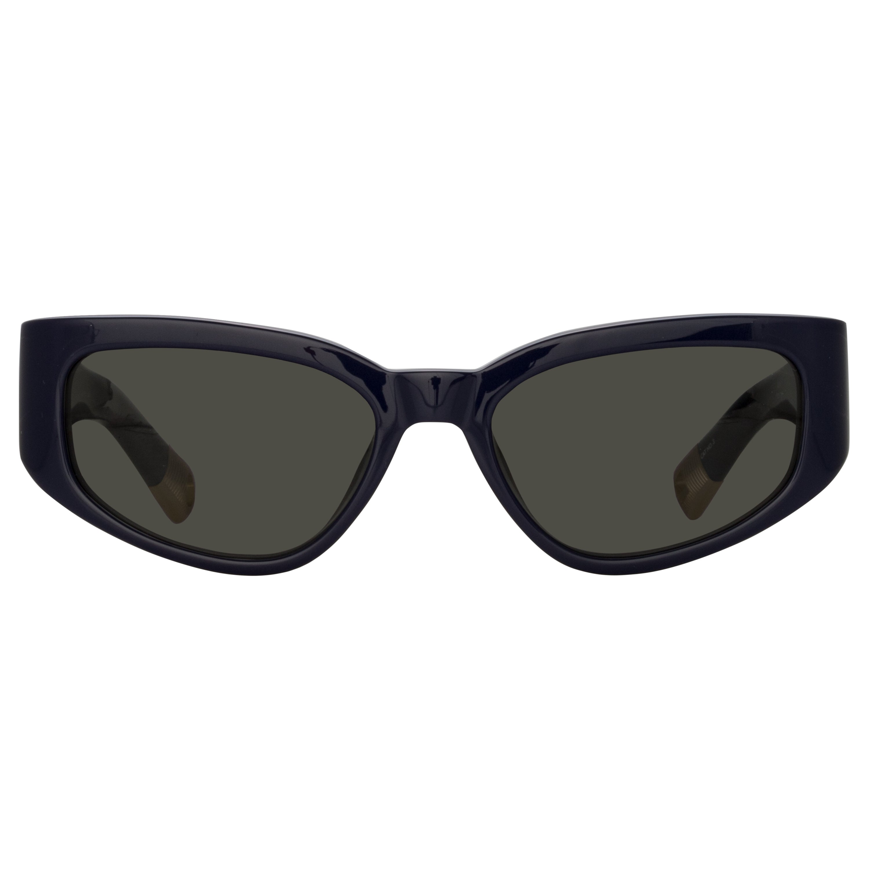 Gala Cat Eye Sunglasses in Navy