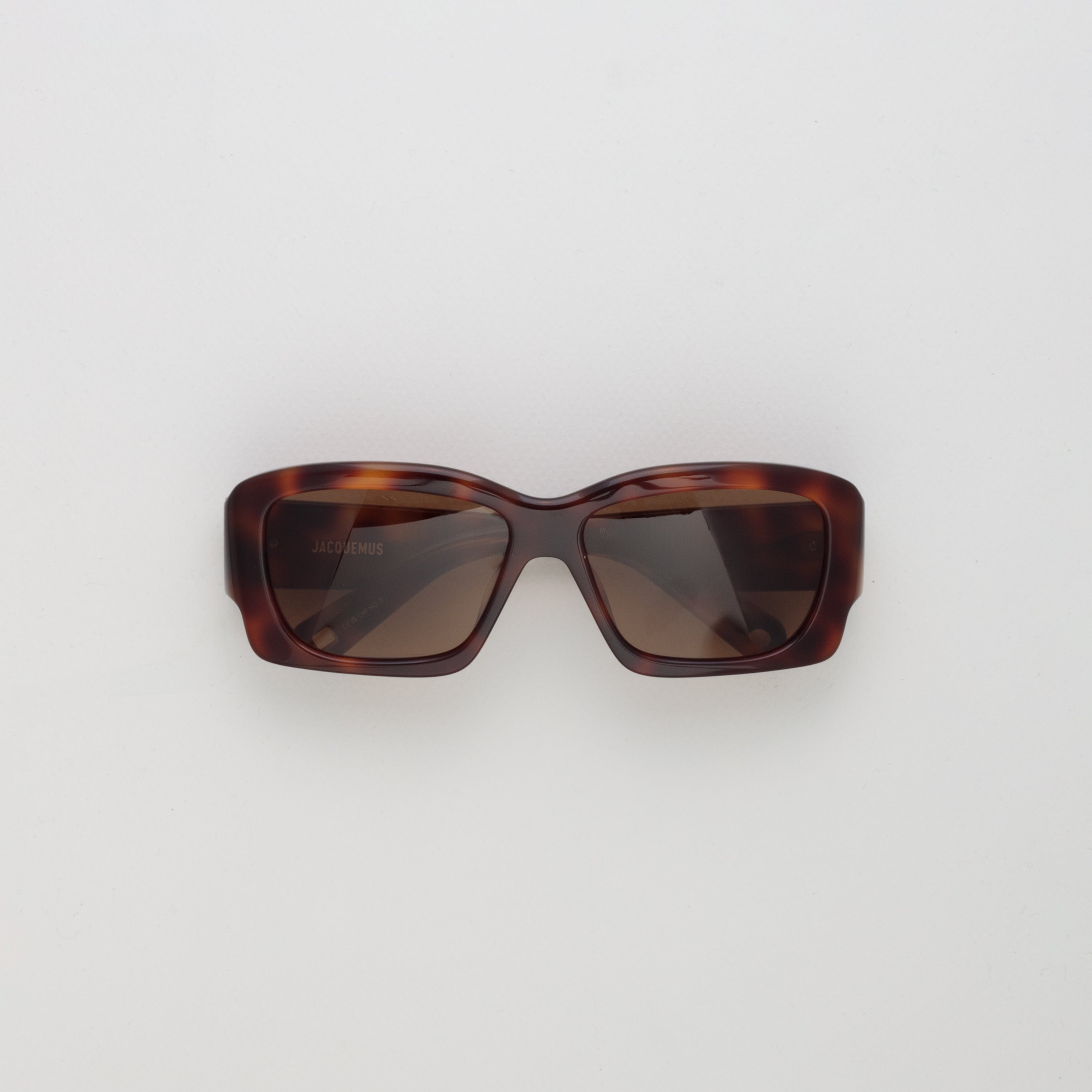 Croisiere Rectangular Sunglasses in Tortoiseshell