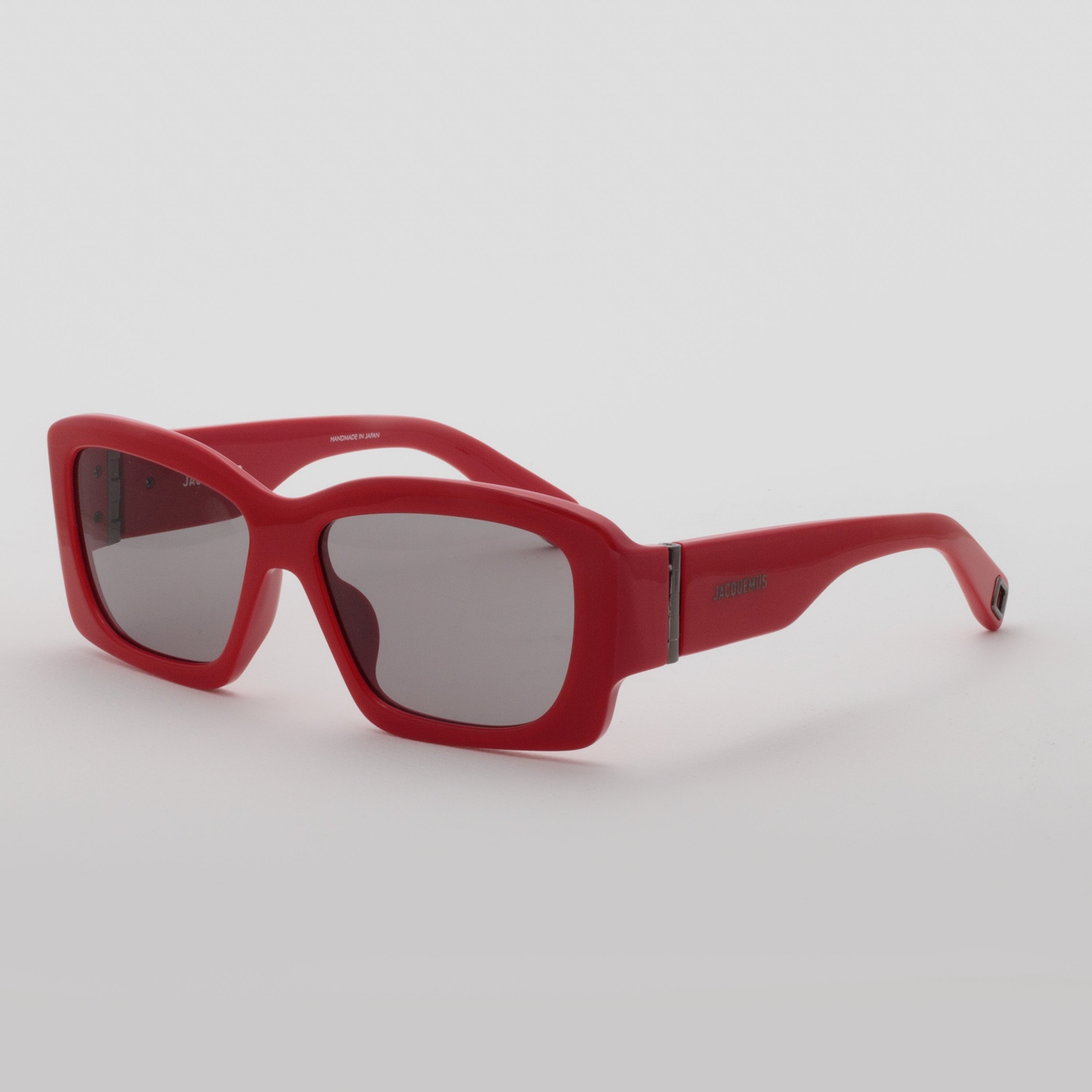 Croisiere Rectangular Sunglasses in Red