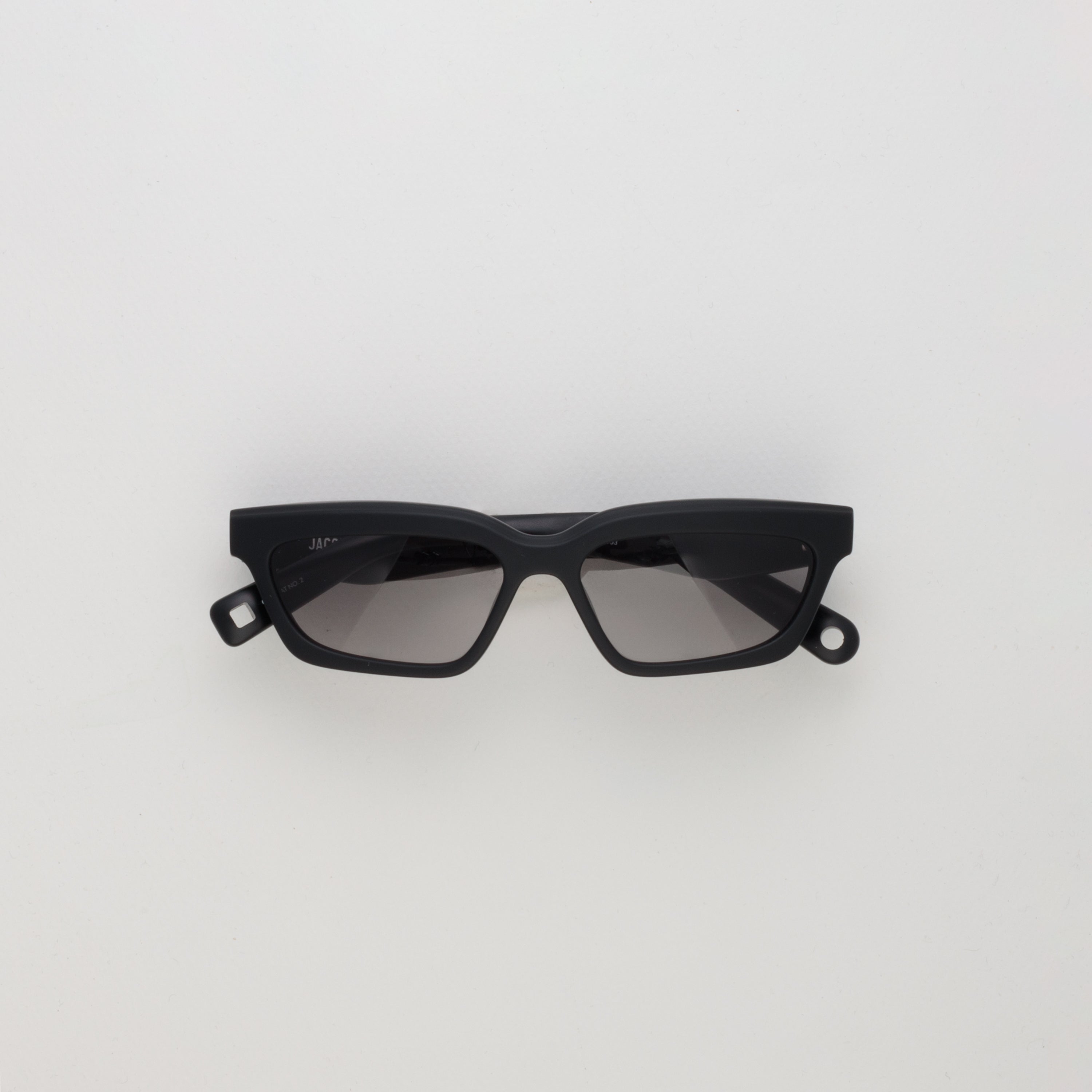 Salon Angular Sunglasses in Matt Black