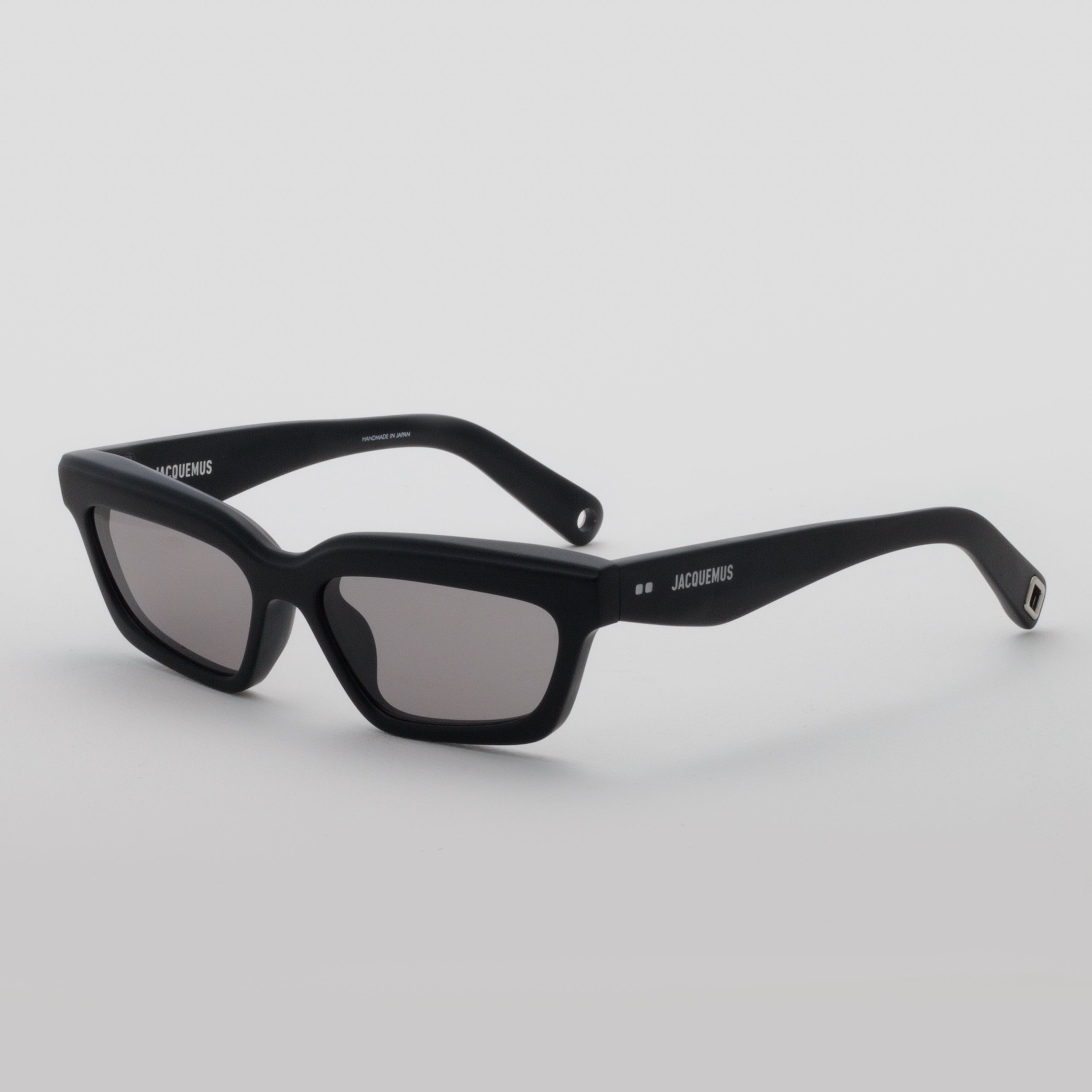 Salon Angular Sunglasses in Matt Black