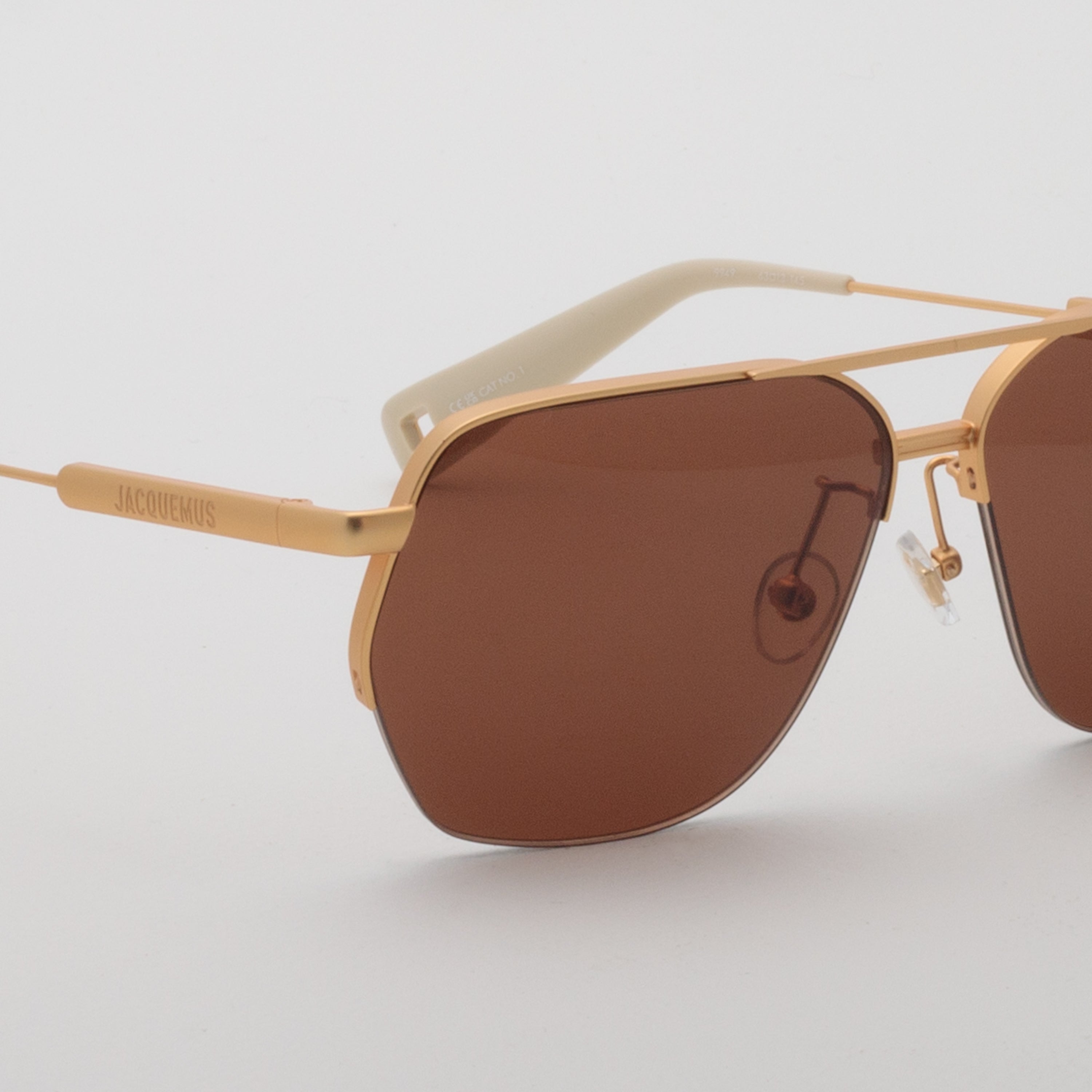 Aviador Sunglasses in Matt Gold