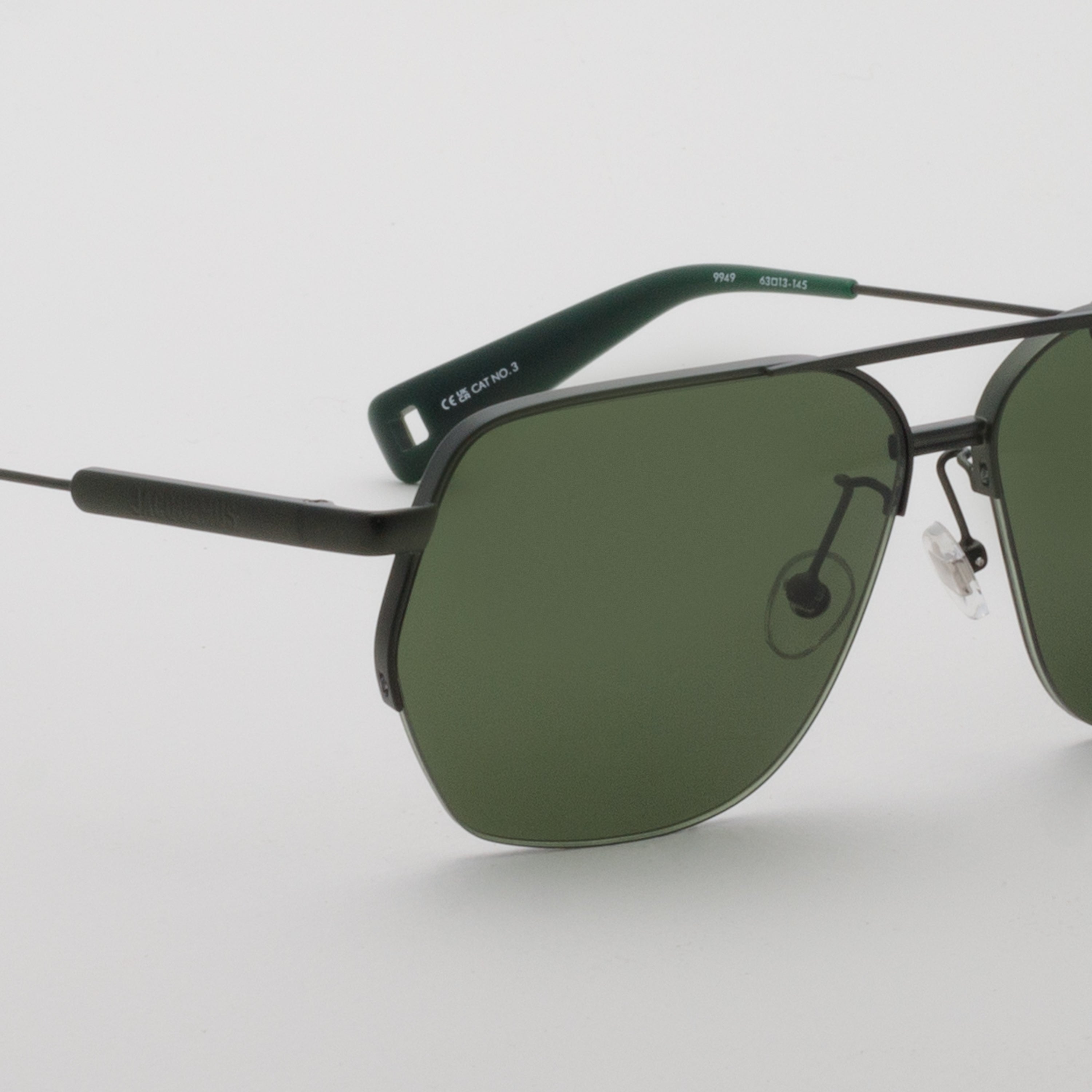 Aviador Sunglasses in Matt Green