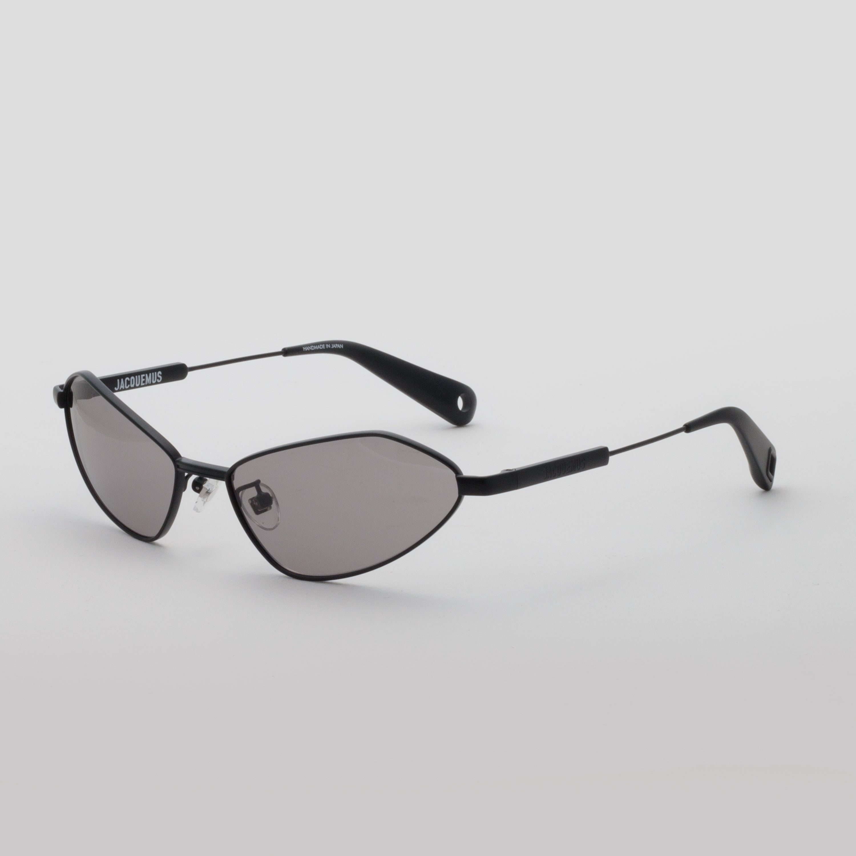 Bambino Angular Sunglasses in Metal Matt Black