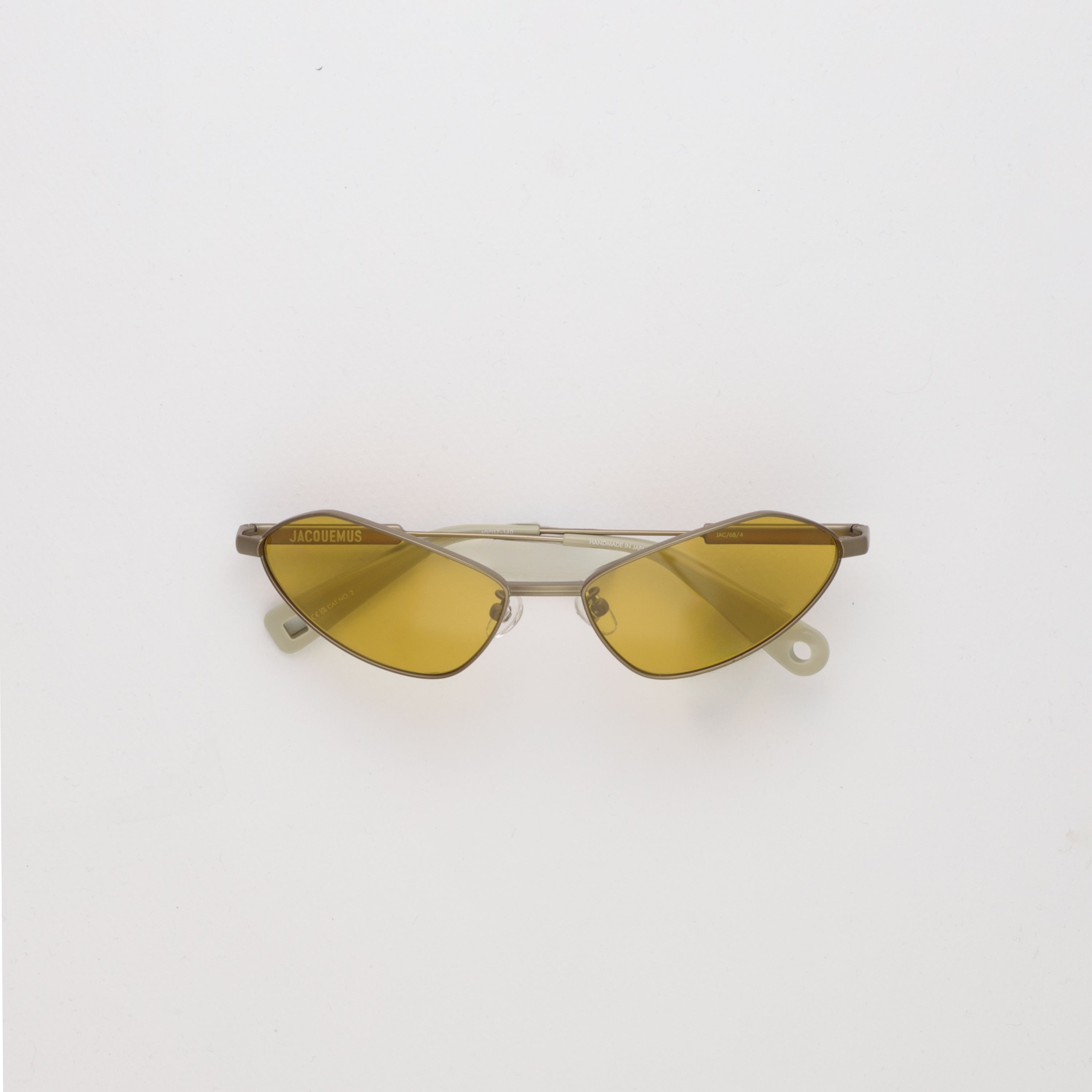 Bambino Angular Sunglasses in Metal Matt Putty