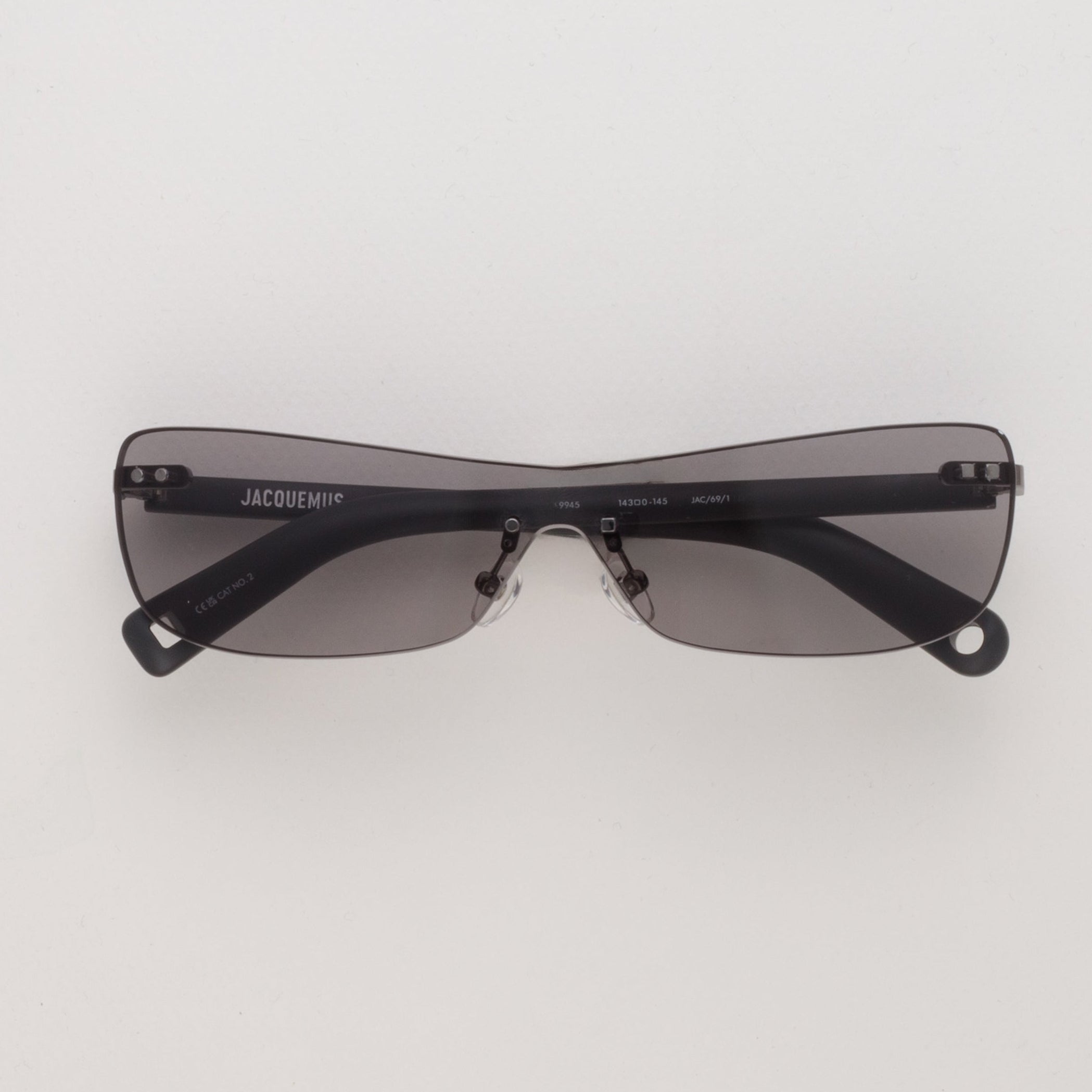 Mirada Cat Eye Sunglasses in Matt Grey
