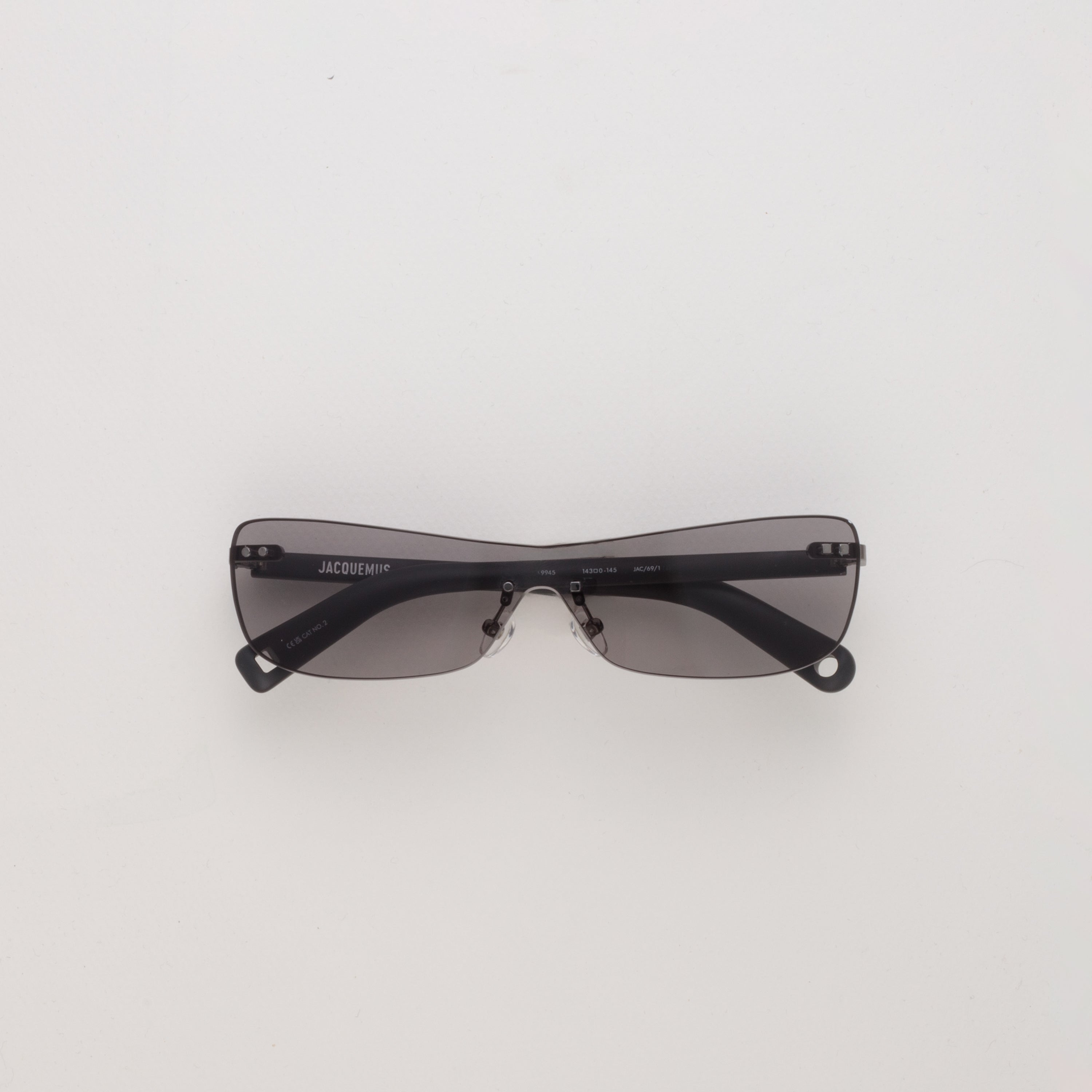 Mirada Cat Eye Sunglasses in Matt Grey