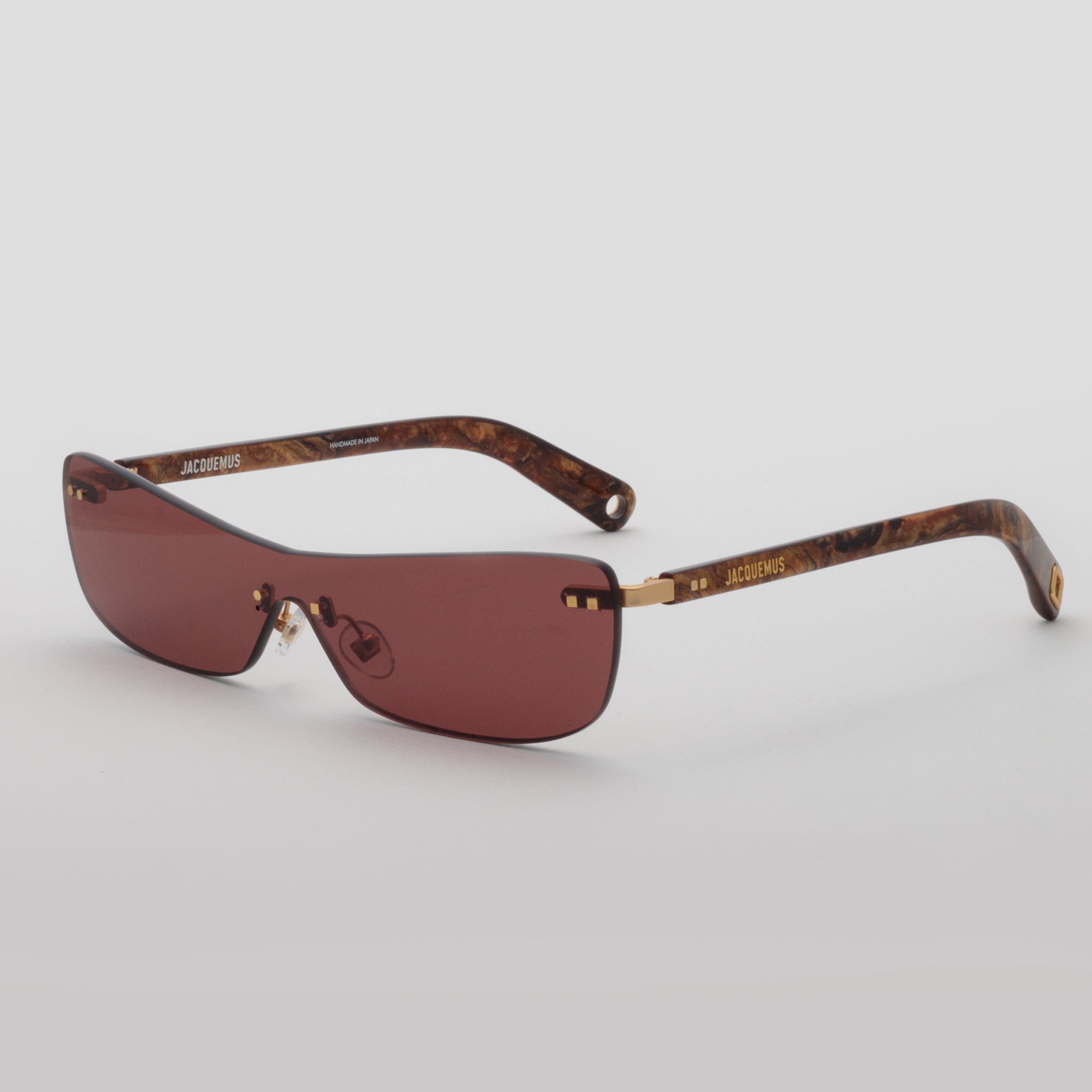 Mirada Cat Eye Sunglasses in Wood Effect