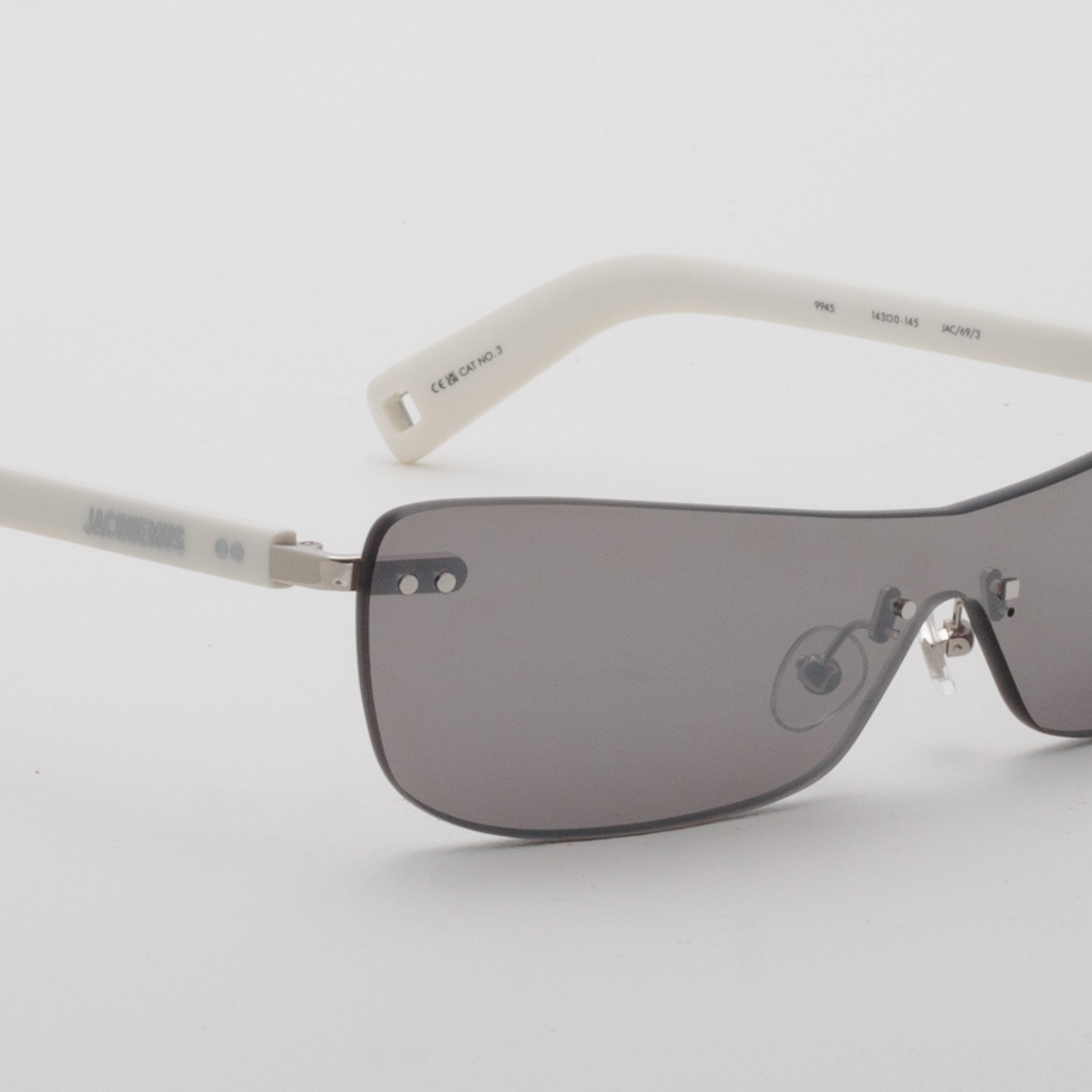 Mirada Cat Eye Sunglasses in White