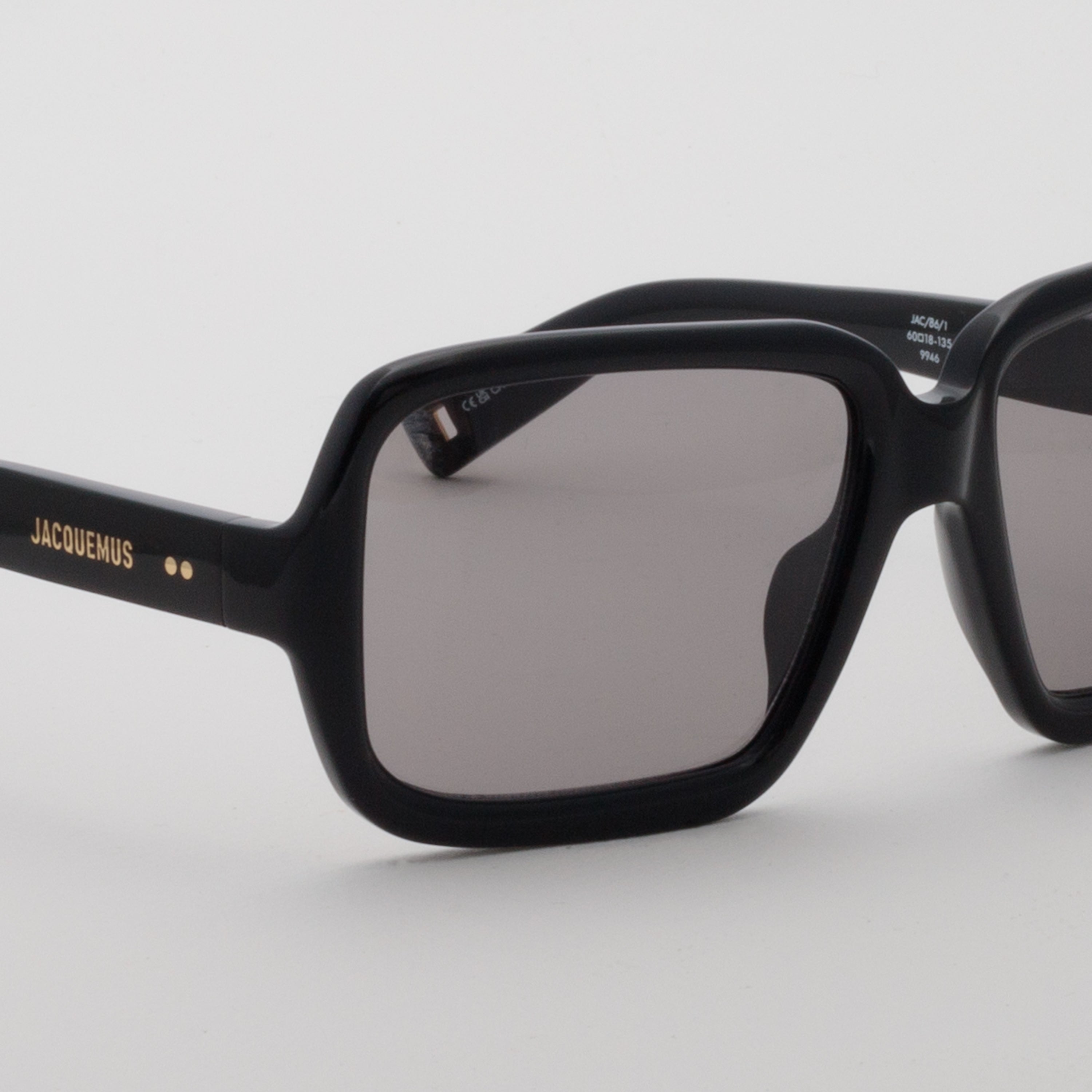 Cabana Oversize Sunglasses in Black