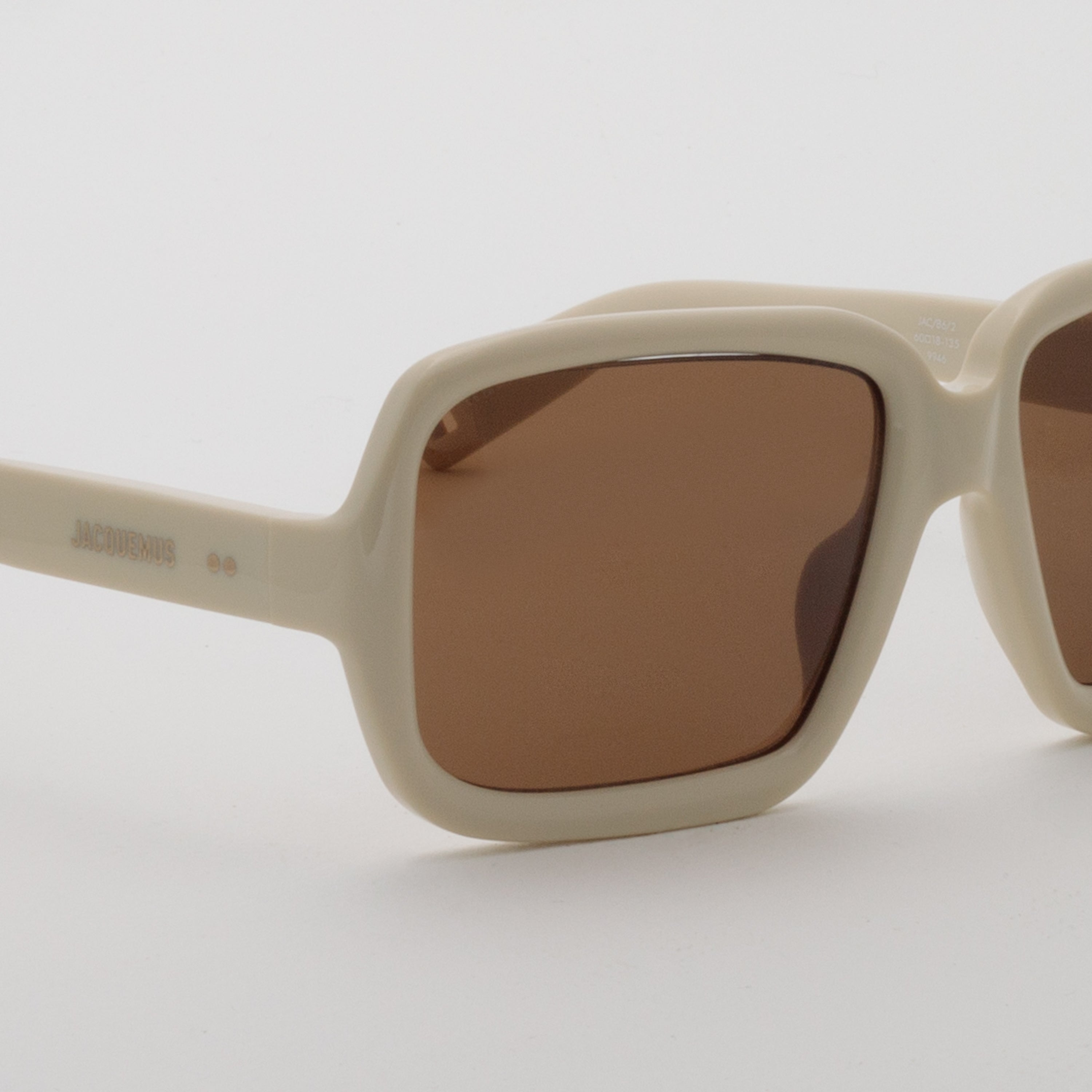 Cabana Oversize Sunglasses in Sand