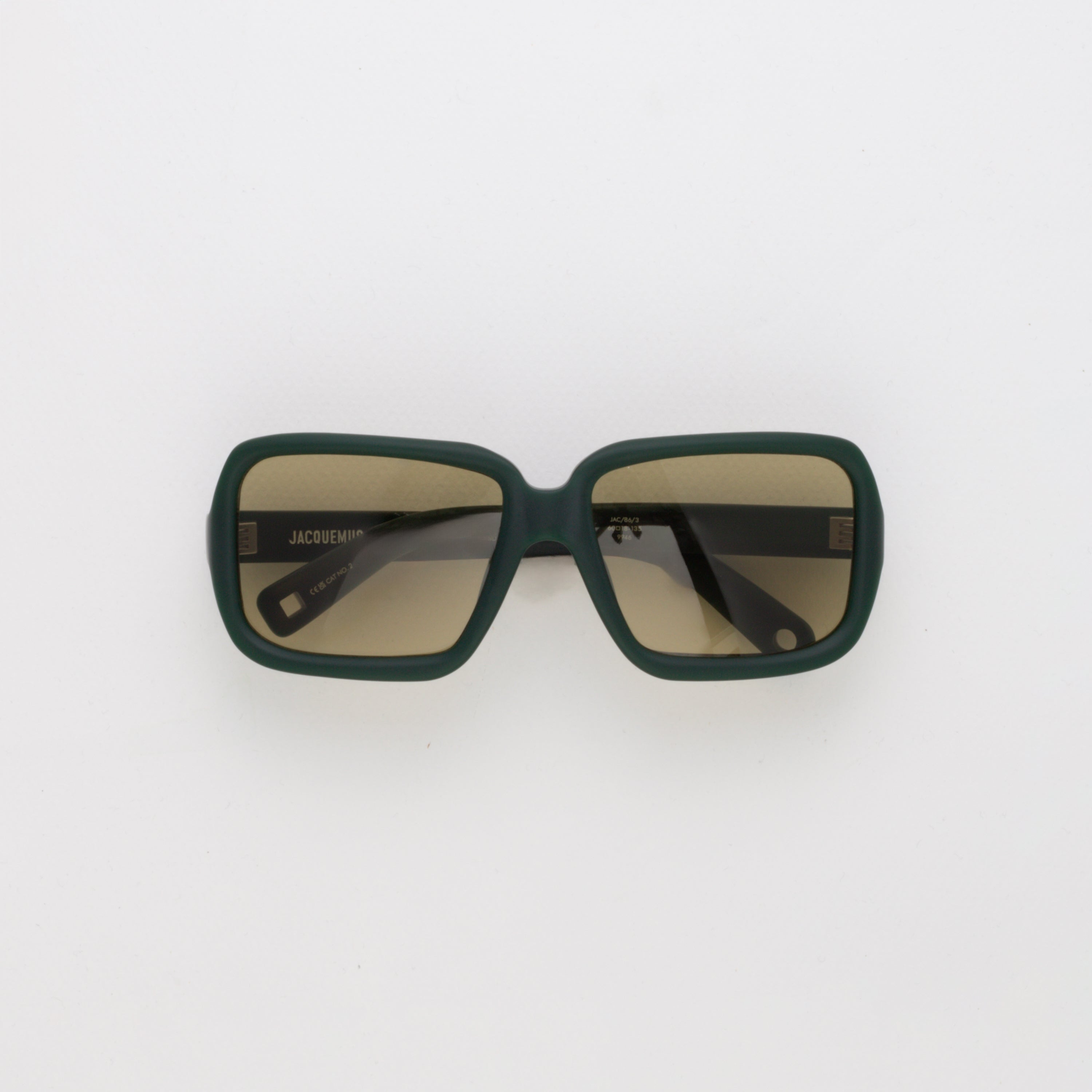 Cabana Oversize Sunglasses in Matt Green