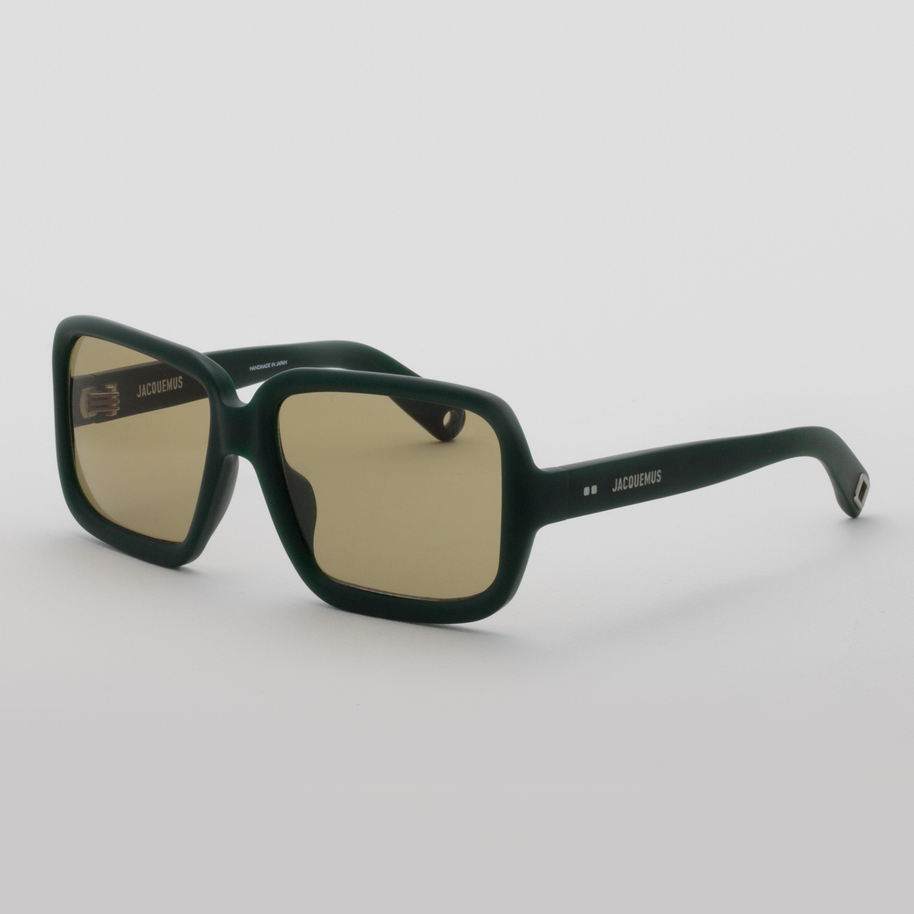 Cabana Oversize Sunglasses in Matt Green