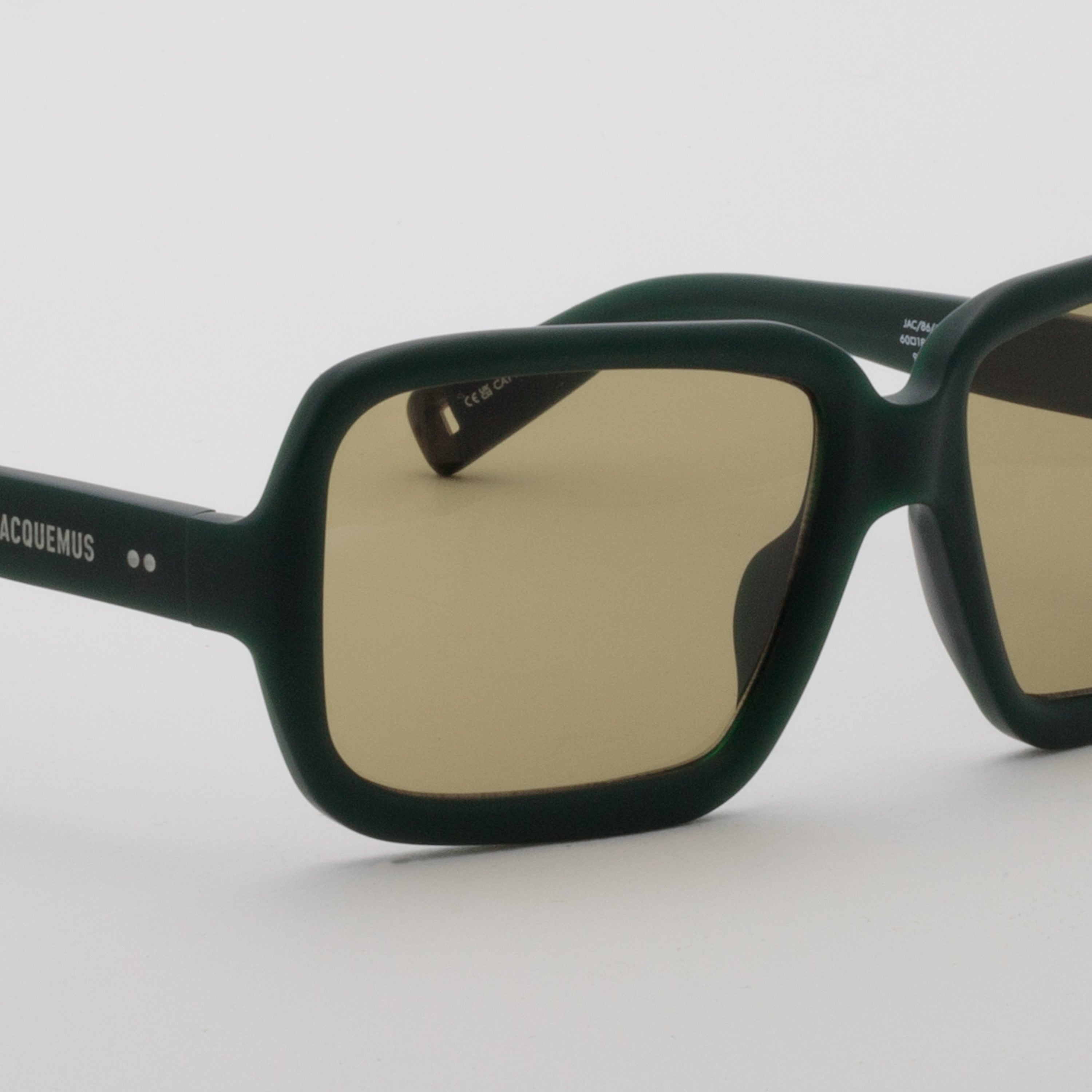 Cabana Oversize Sunglasses in Matt Green