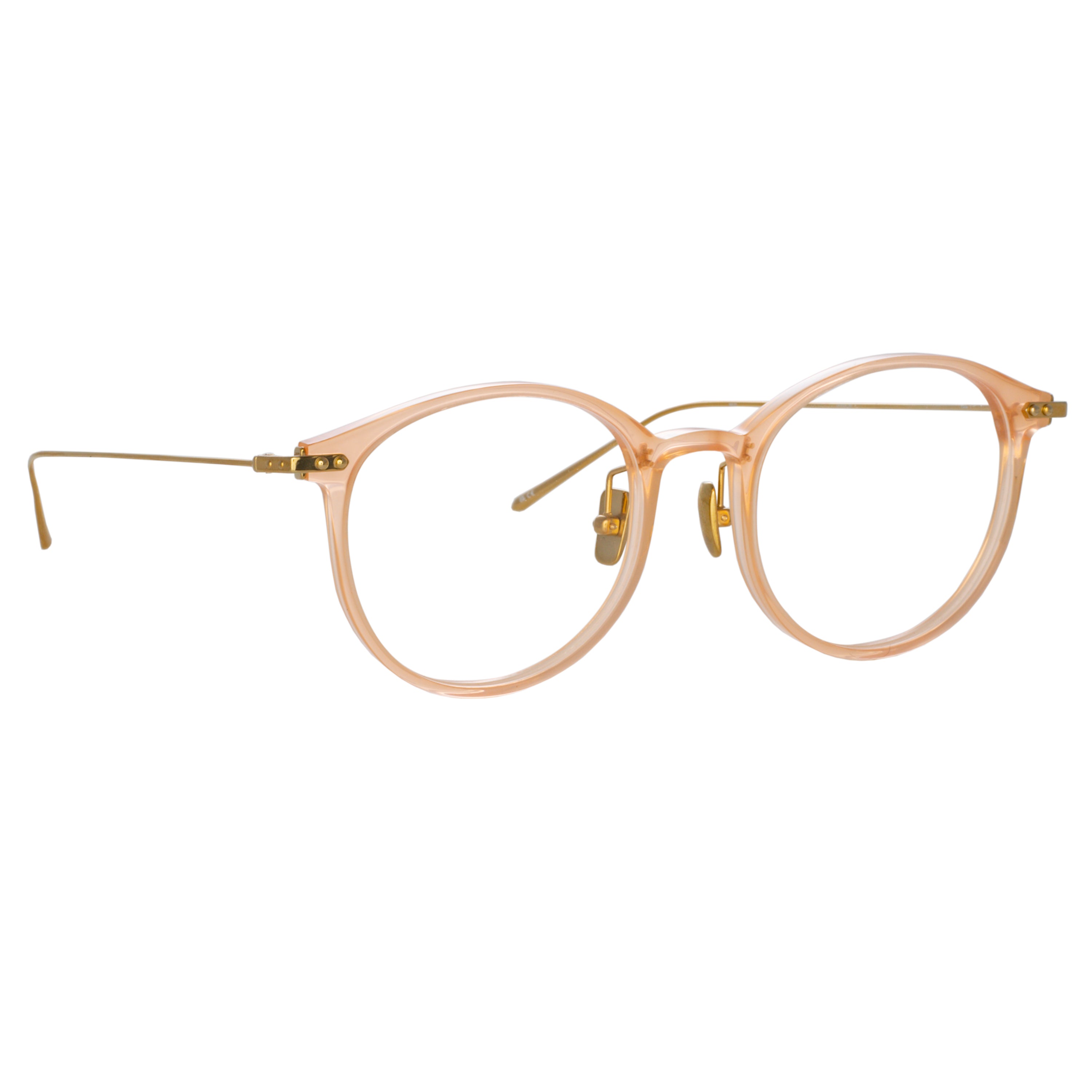 Gray Optical Frame in Peach (Asian Fit)