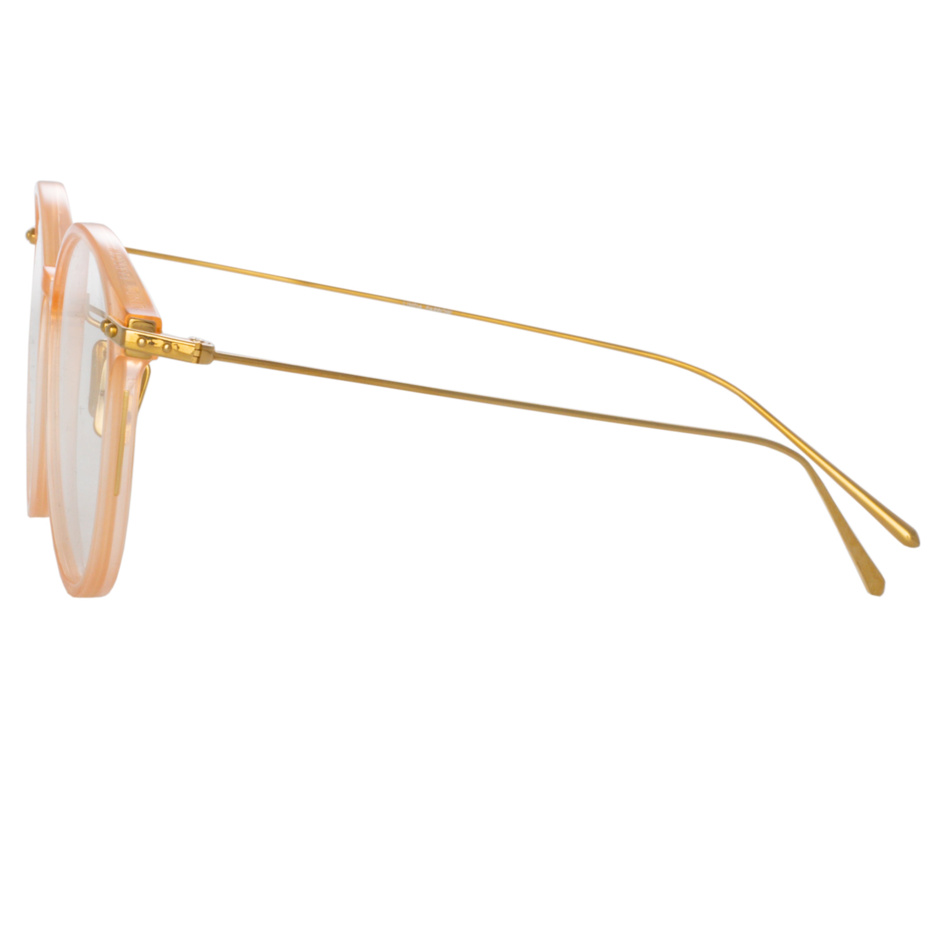 Gray Optical Frame in Peach (Asian Fit)