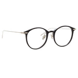 Gray Optical Frame in Black (Asian Fit)