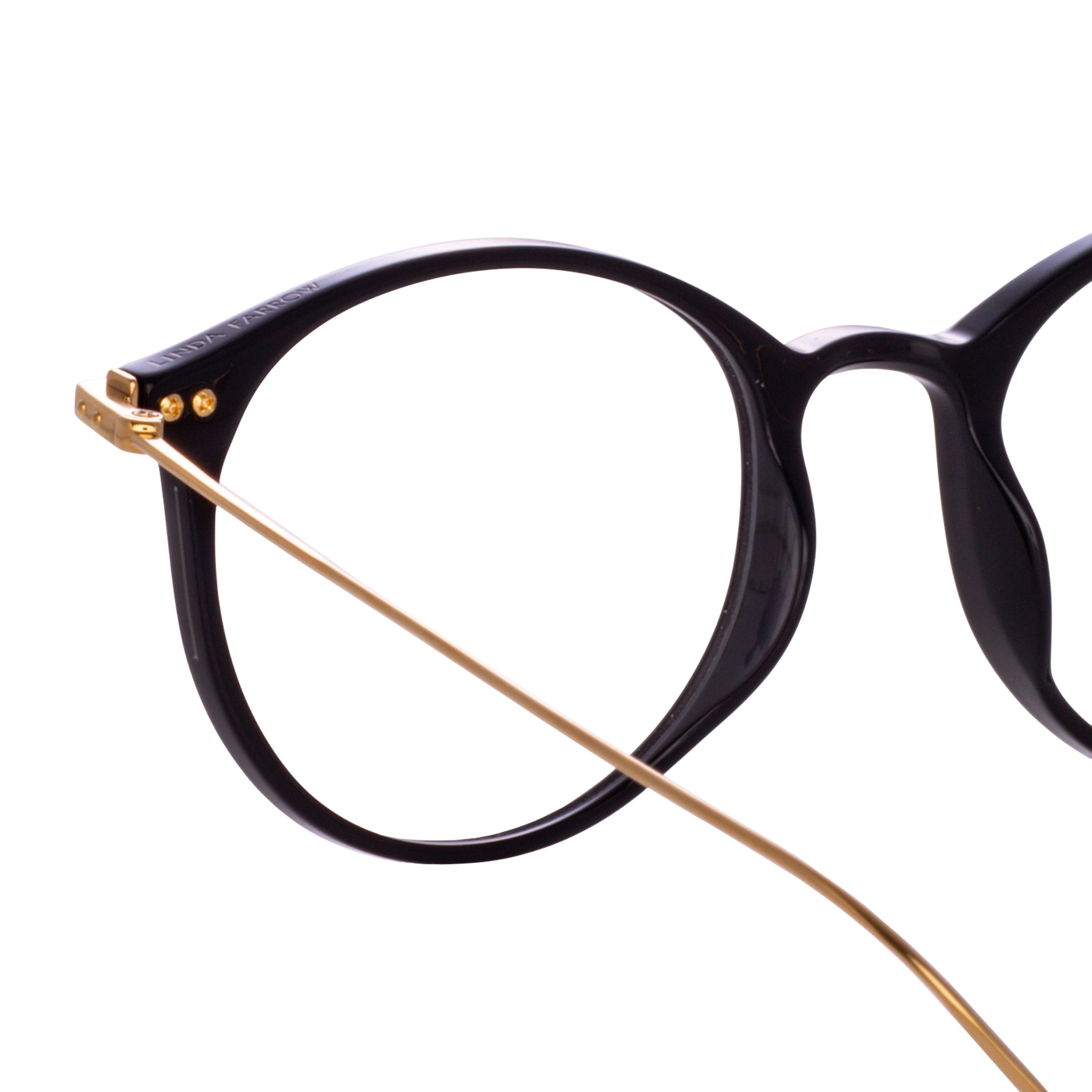 Gray Optical Frame in Black