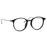 Men's Gray Optical Frame in Black (Asian Fit)