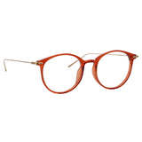 Gray Optical Frame in Amber