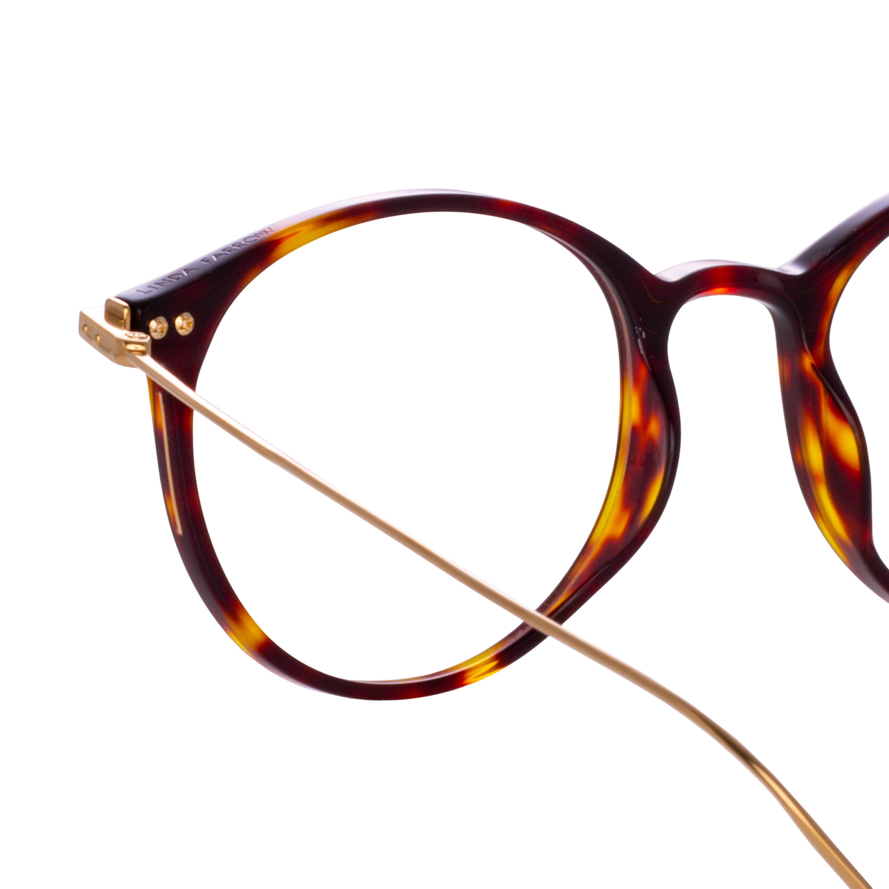 Gray Optical Frame in Tortoiseshell