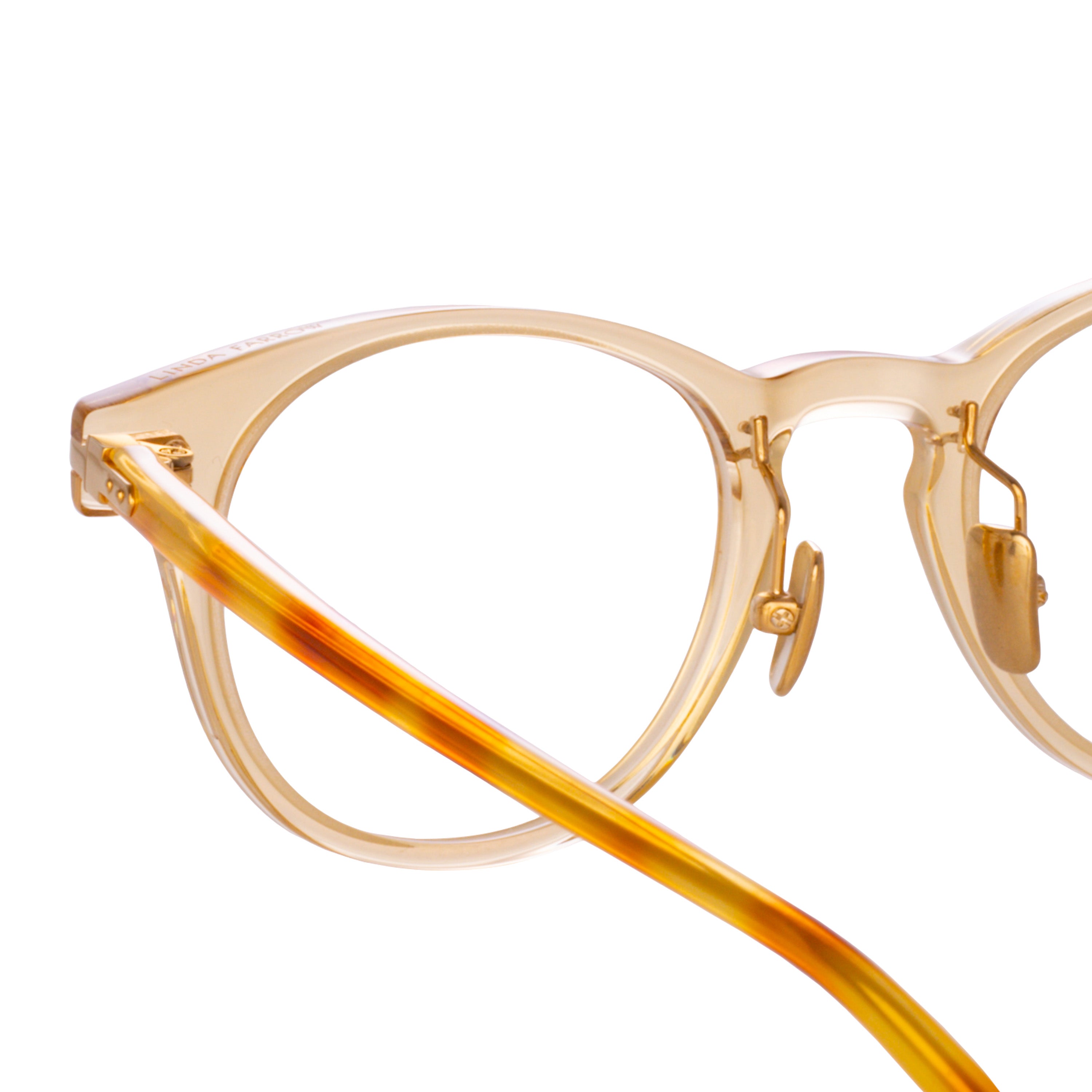 Bay Optical Frame in Saffron