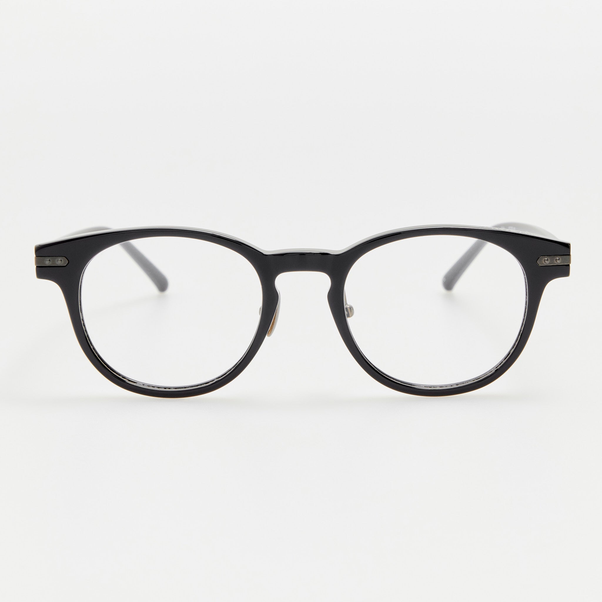 Bay Optical Frame in Matt Black Nickel