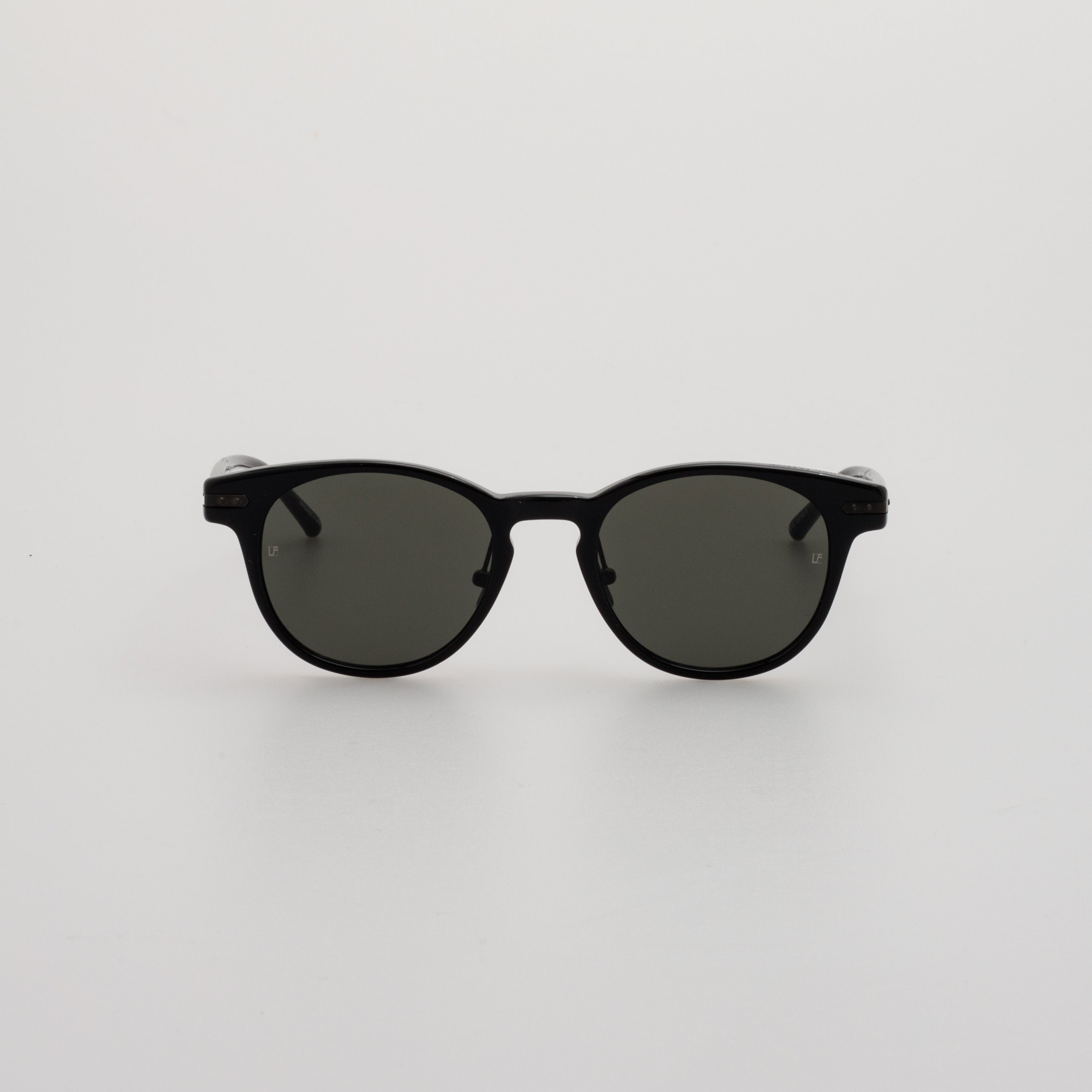 Men's Bay Sunglasses in Black and Matt Nickel (Asian Fit)