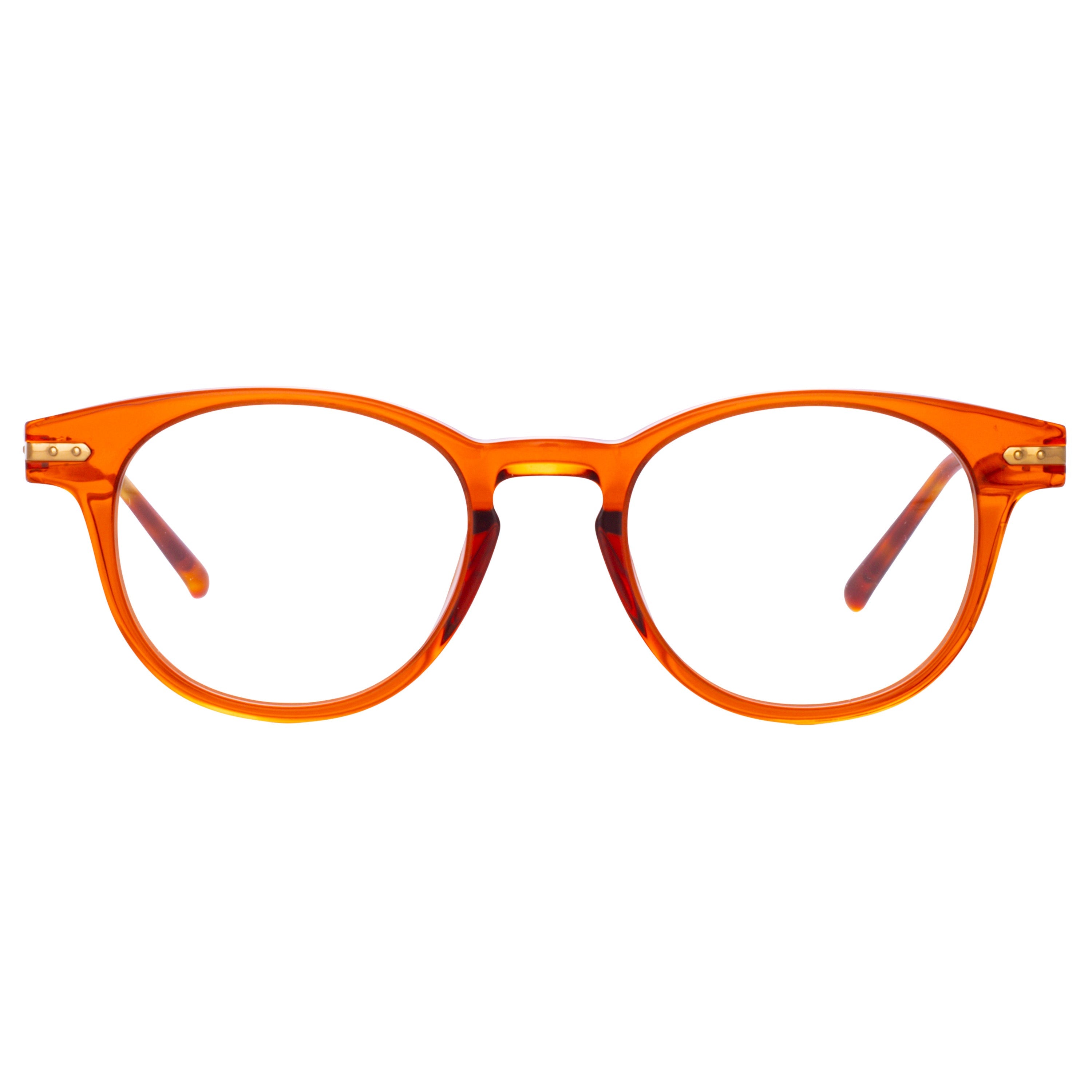 Bay Optical Frame in Amber (Asian Fit)