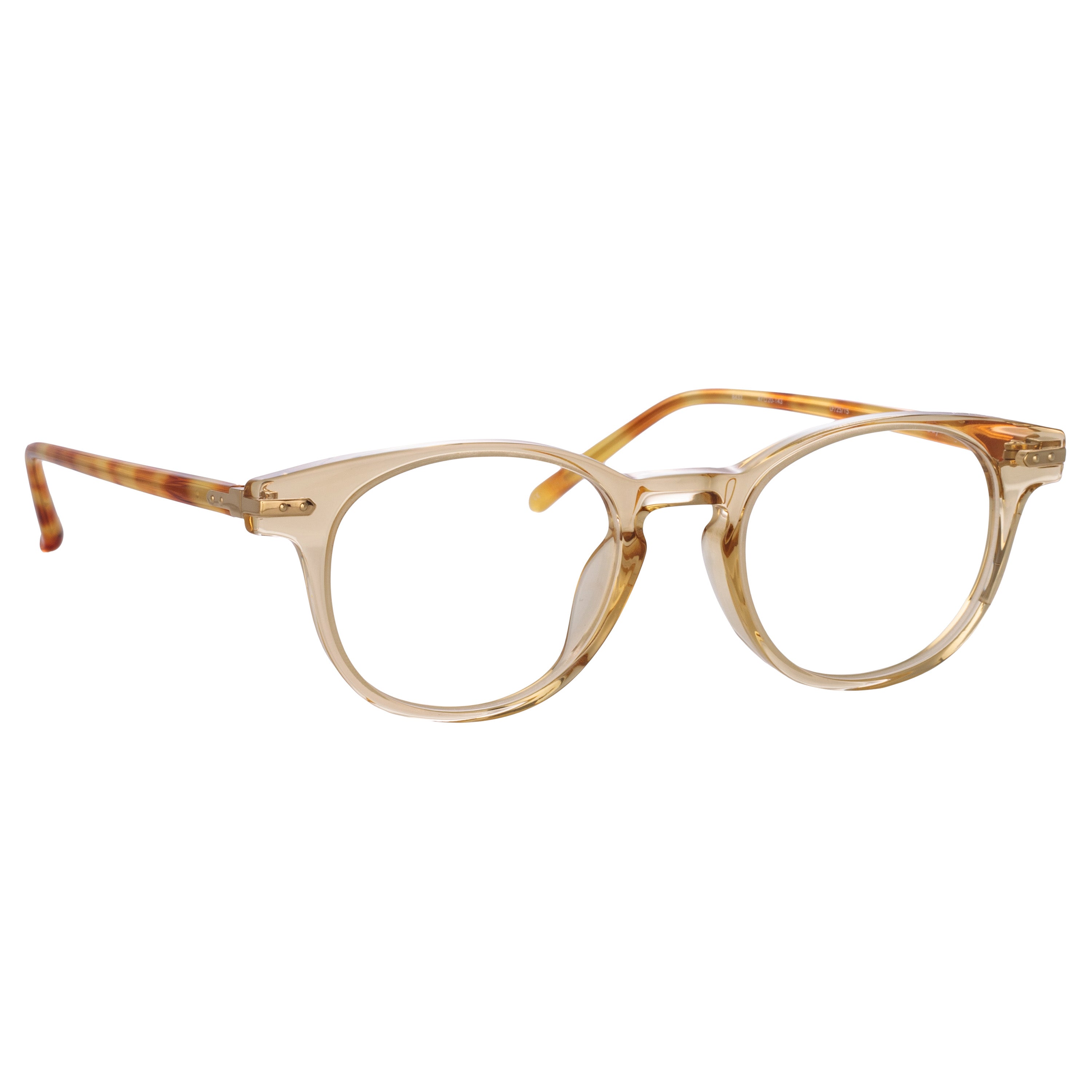 Bay Optical Frame in Saffron (Asian Fit)