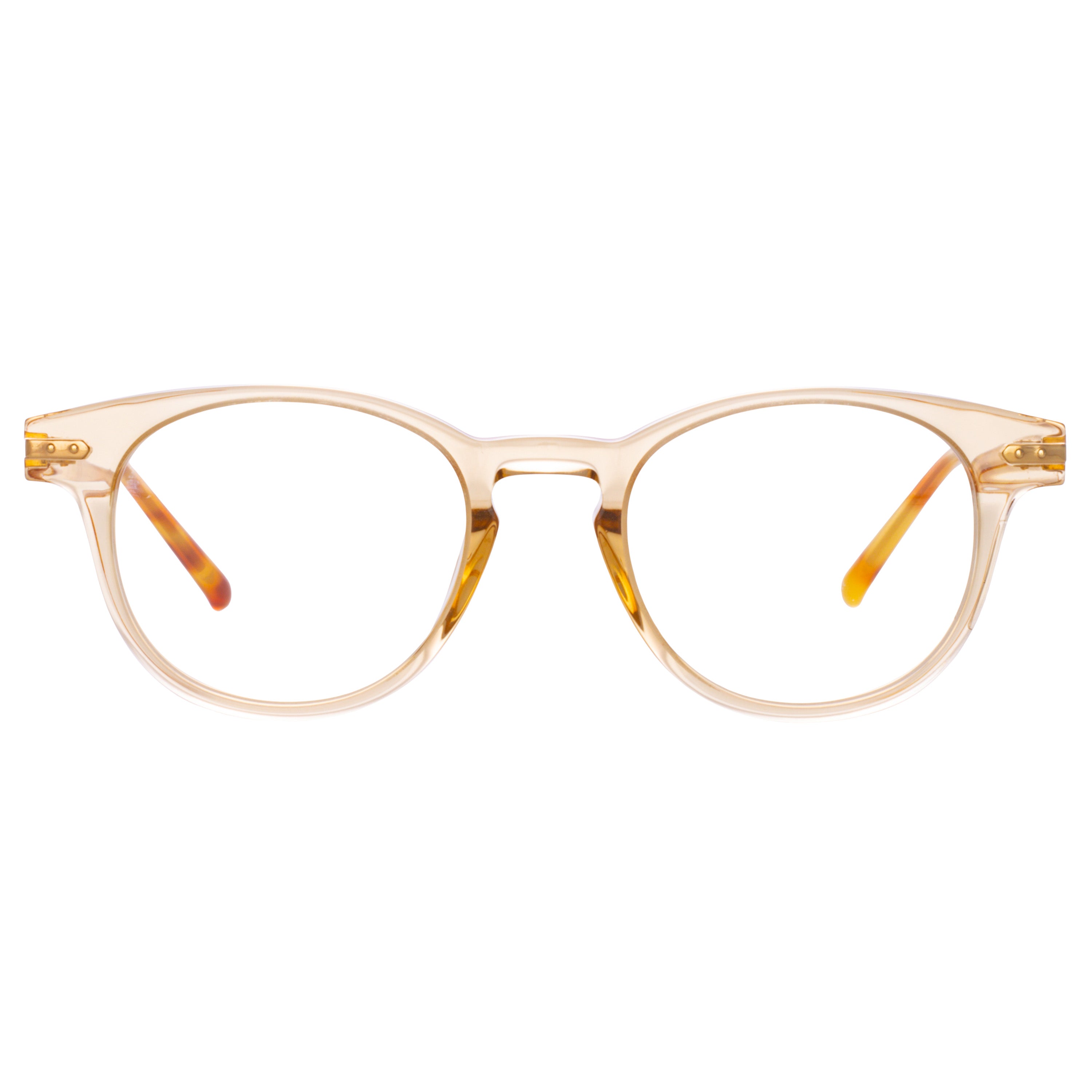 Bay Optical Frame in Saffron (Asian Fit)