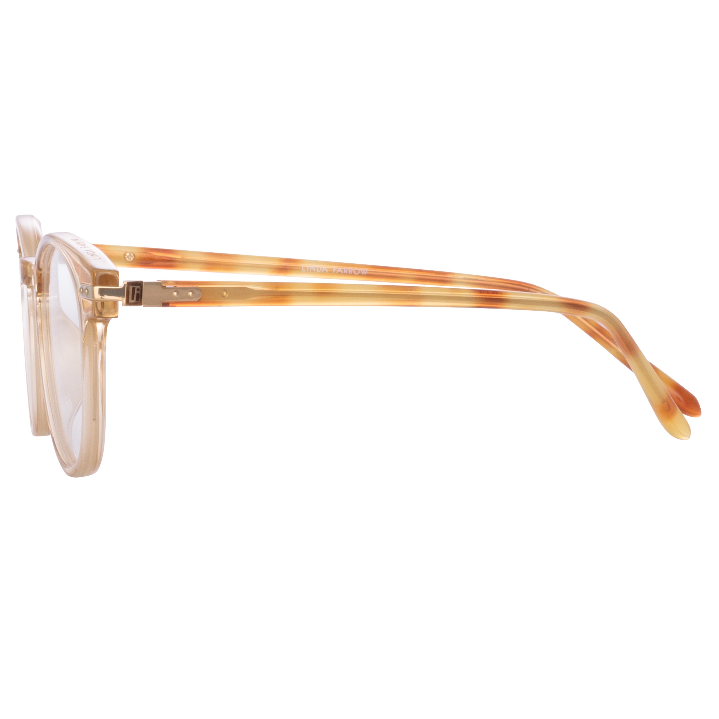 Bay Optical Frame in Saffron (Asian Fit)