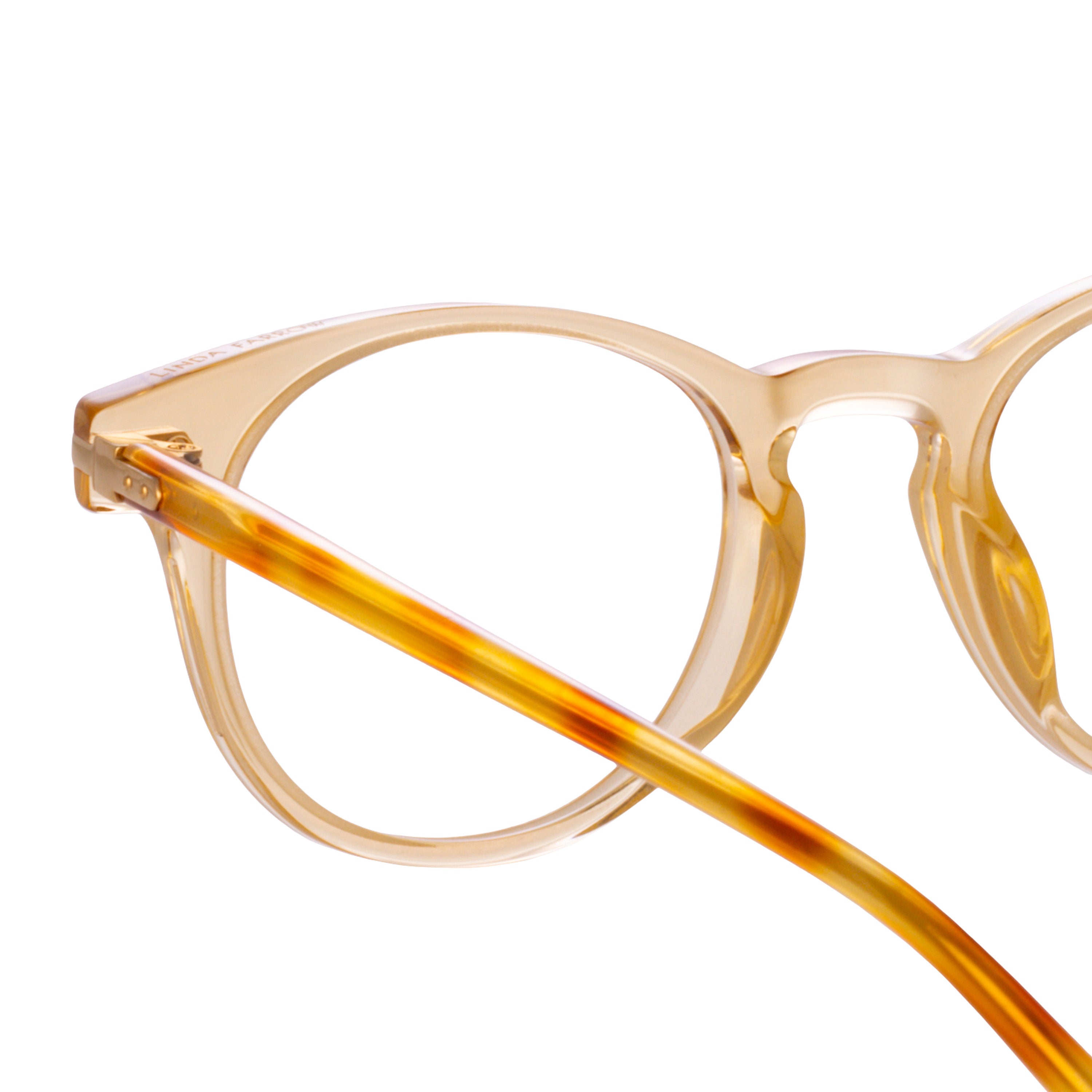 Bay Optical Frame in Saffron (Asian Fit)