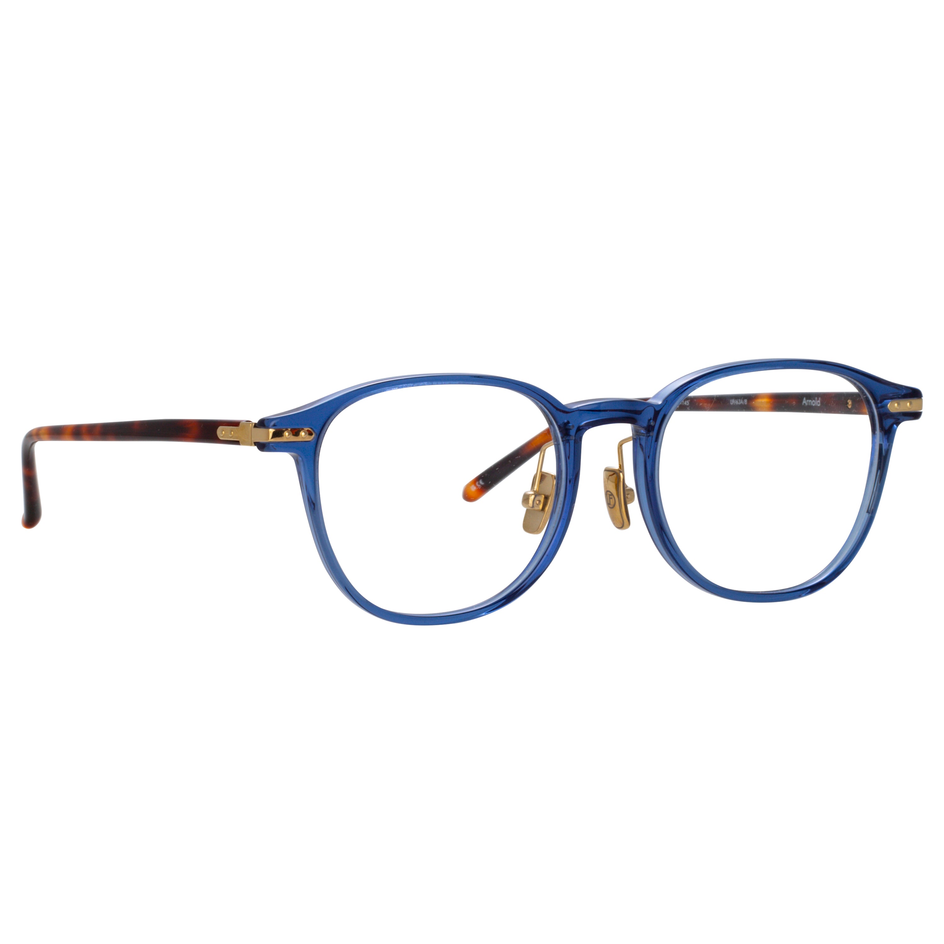 Arnold Angular Optical Frame in Navy (Asian Fit)