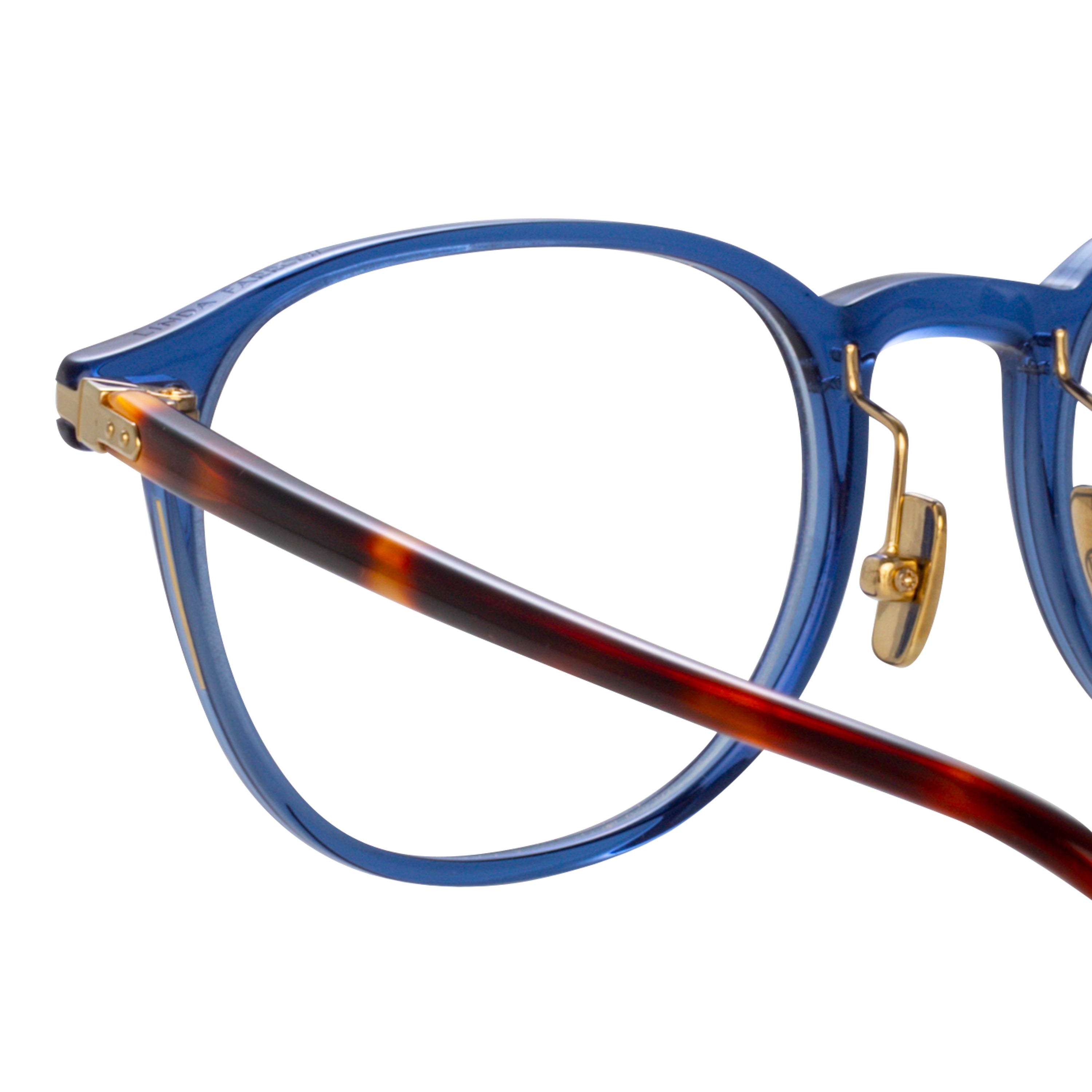 Arnold Angular Optical Frame in Navy (Asian Fit)