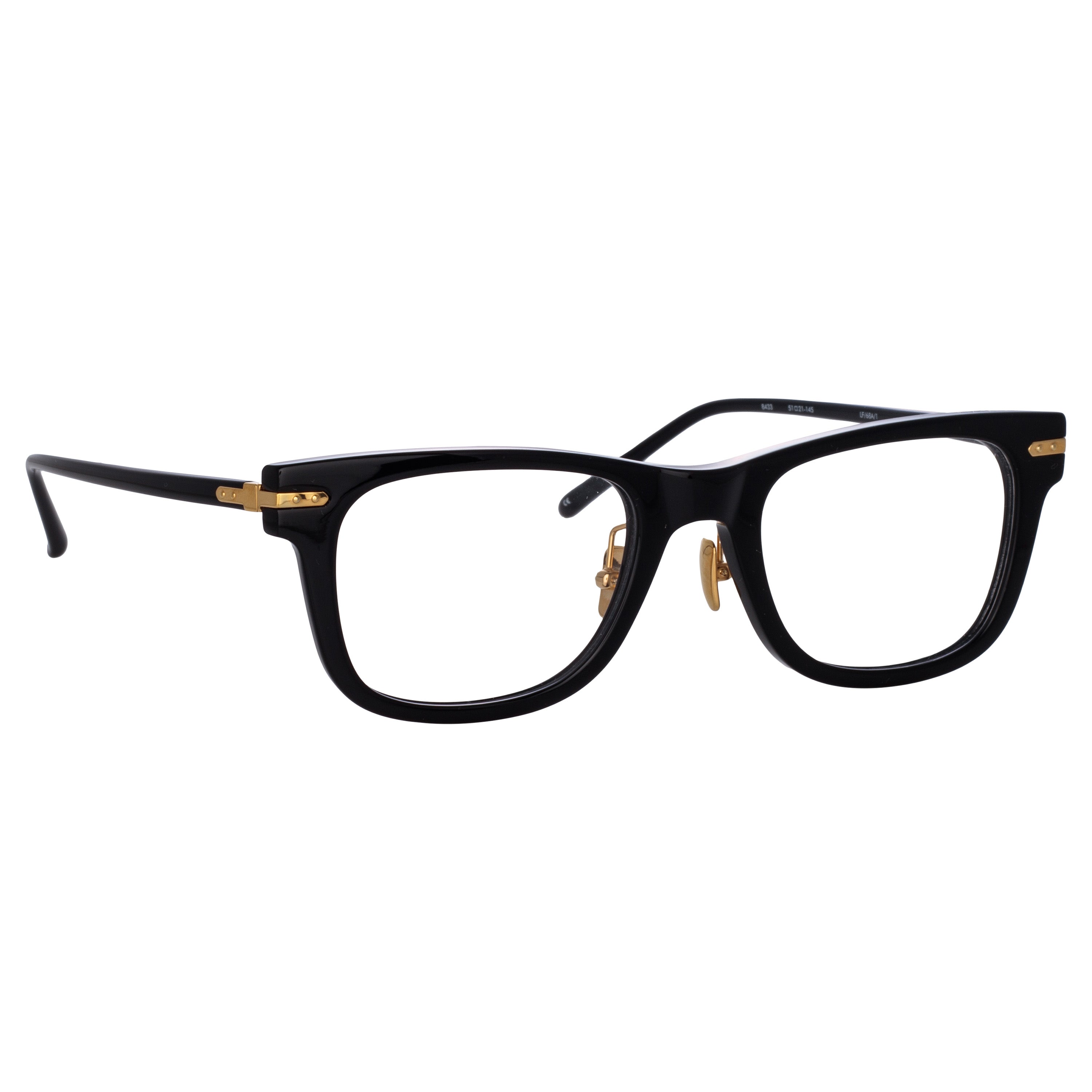 Portico Optical in Black (Asian Fit)