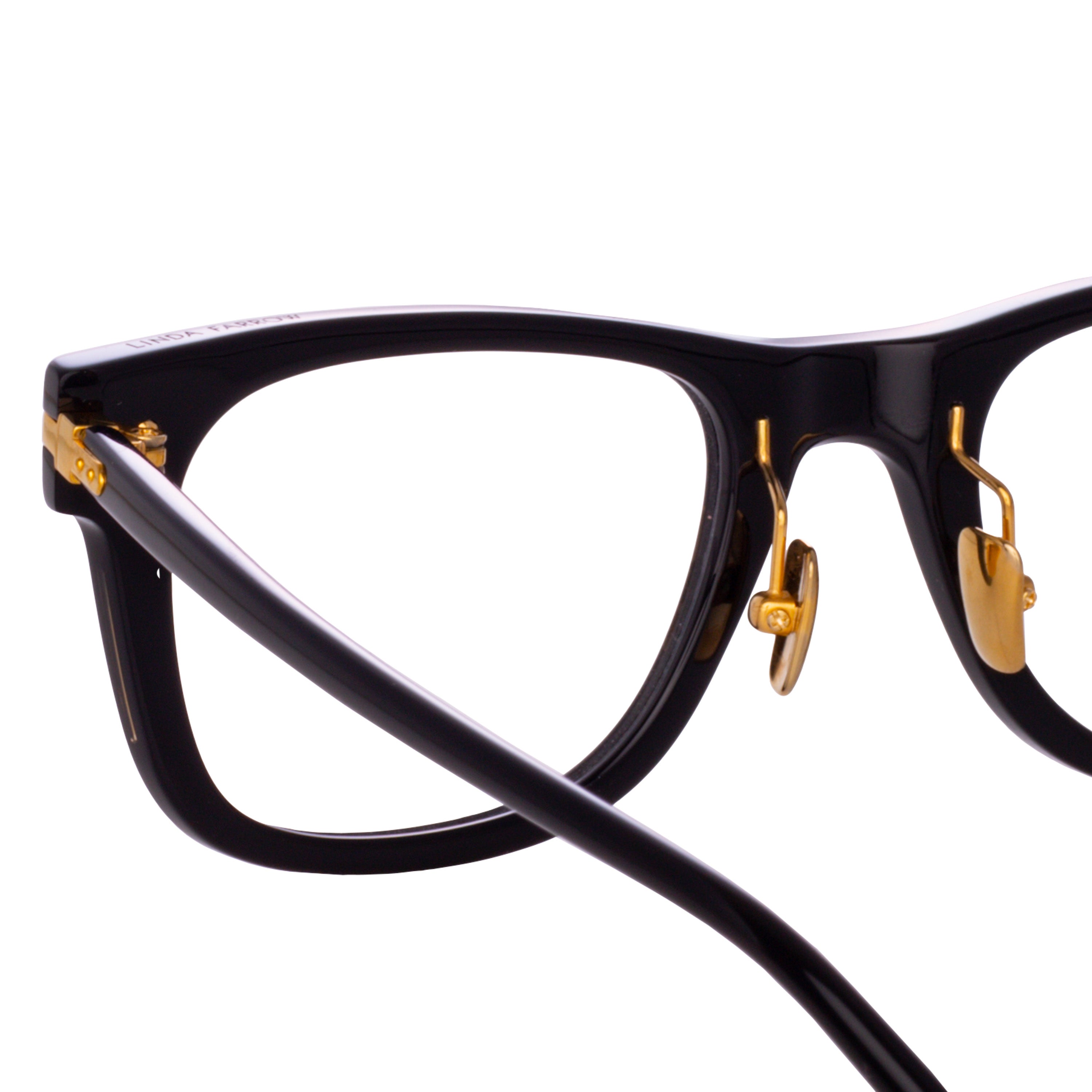 Portico Optical in Black (Asian Fit)