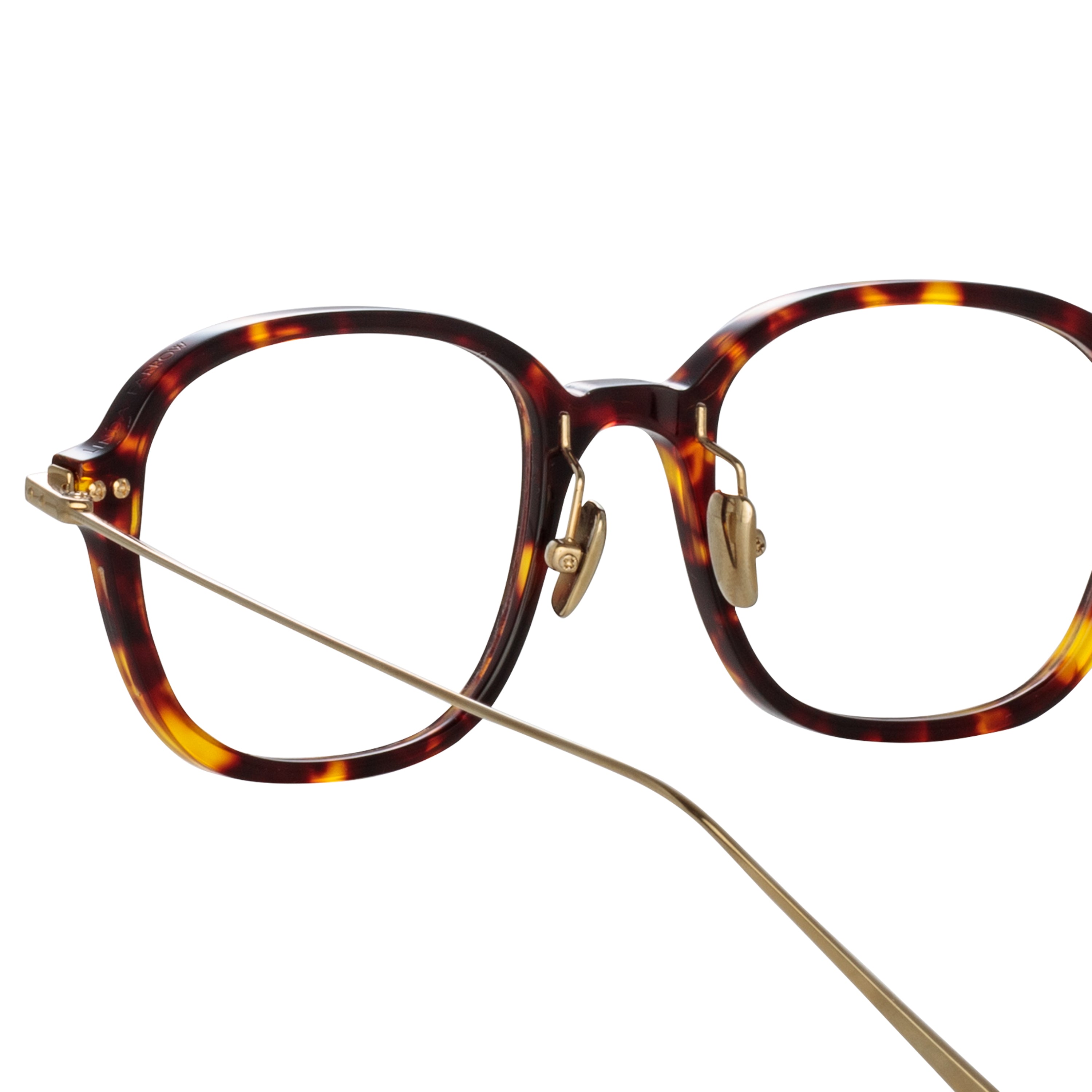 Lane Square Optical Frame in Tortoiseshell (Asian Fit)