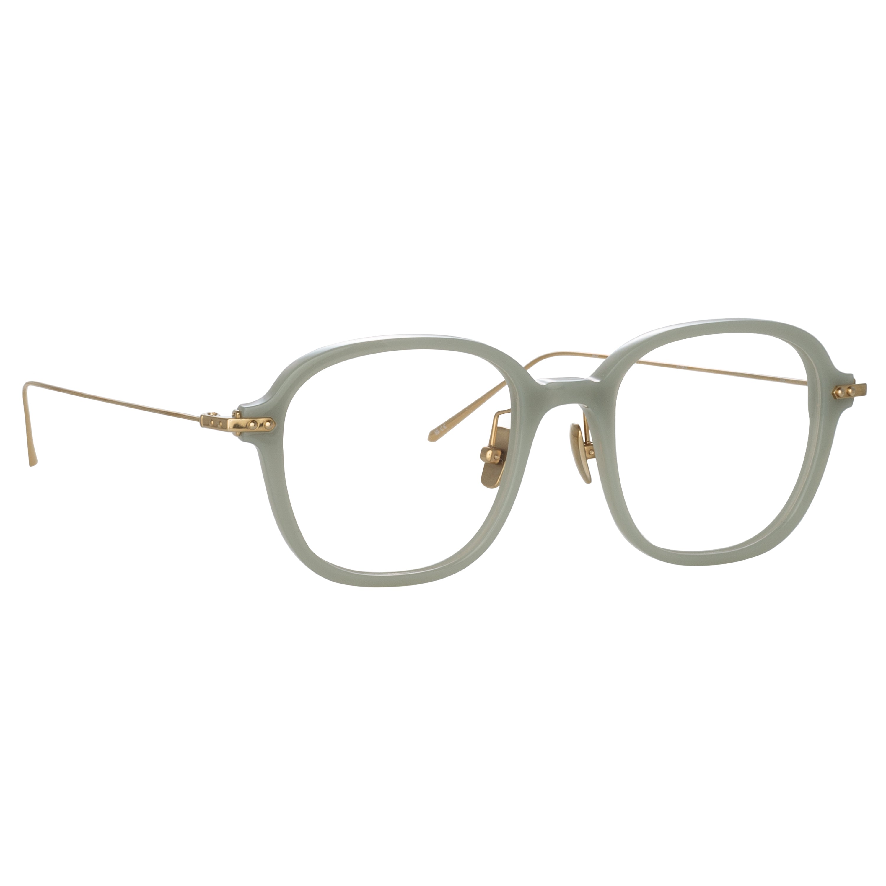 Lane Square Optical Frame in Steel (Asian Fit)