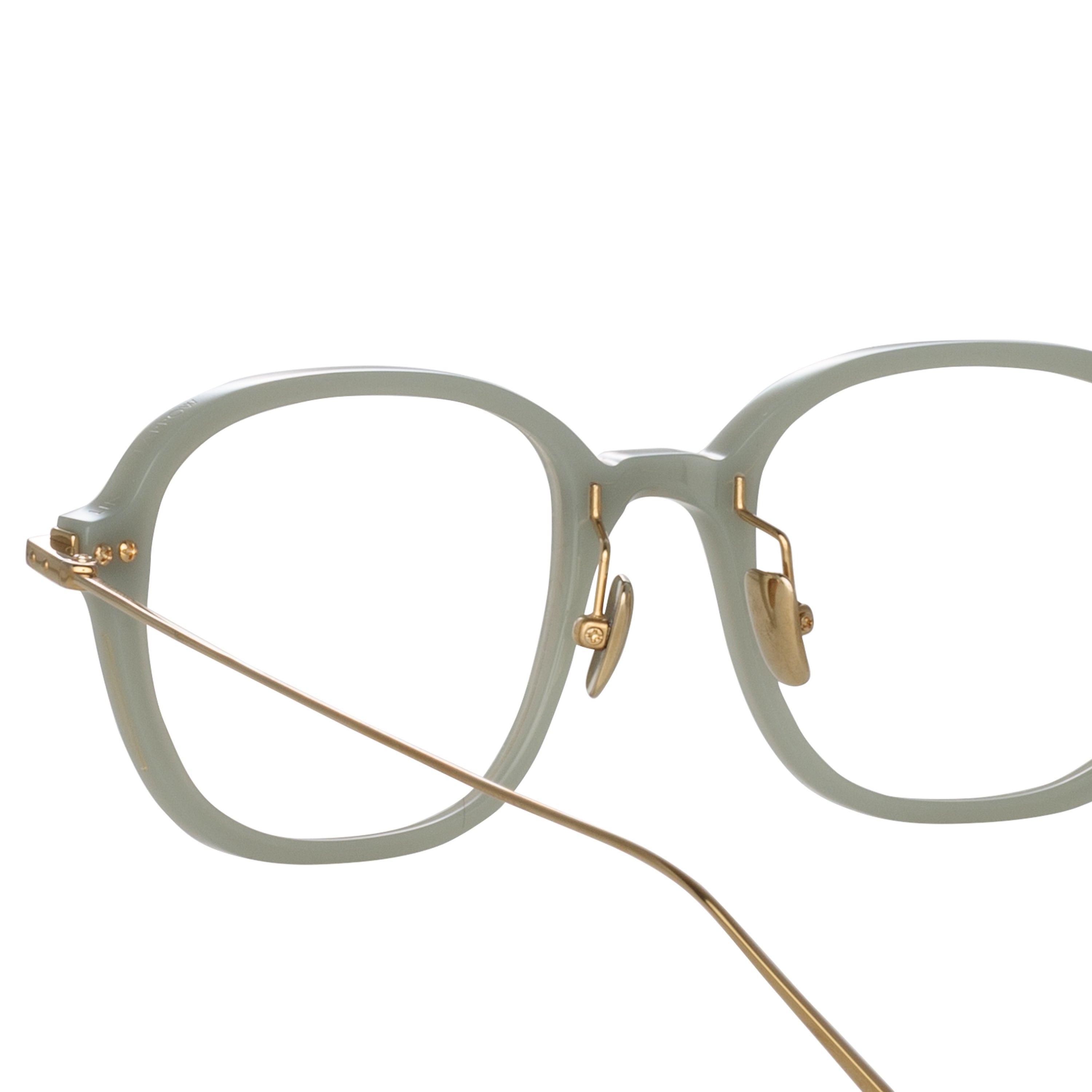 Lane Square Optical Frame in Steel (Asian Fit)