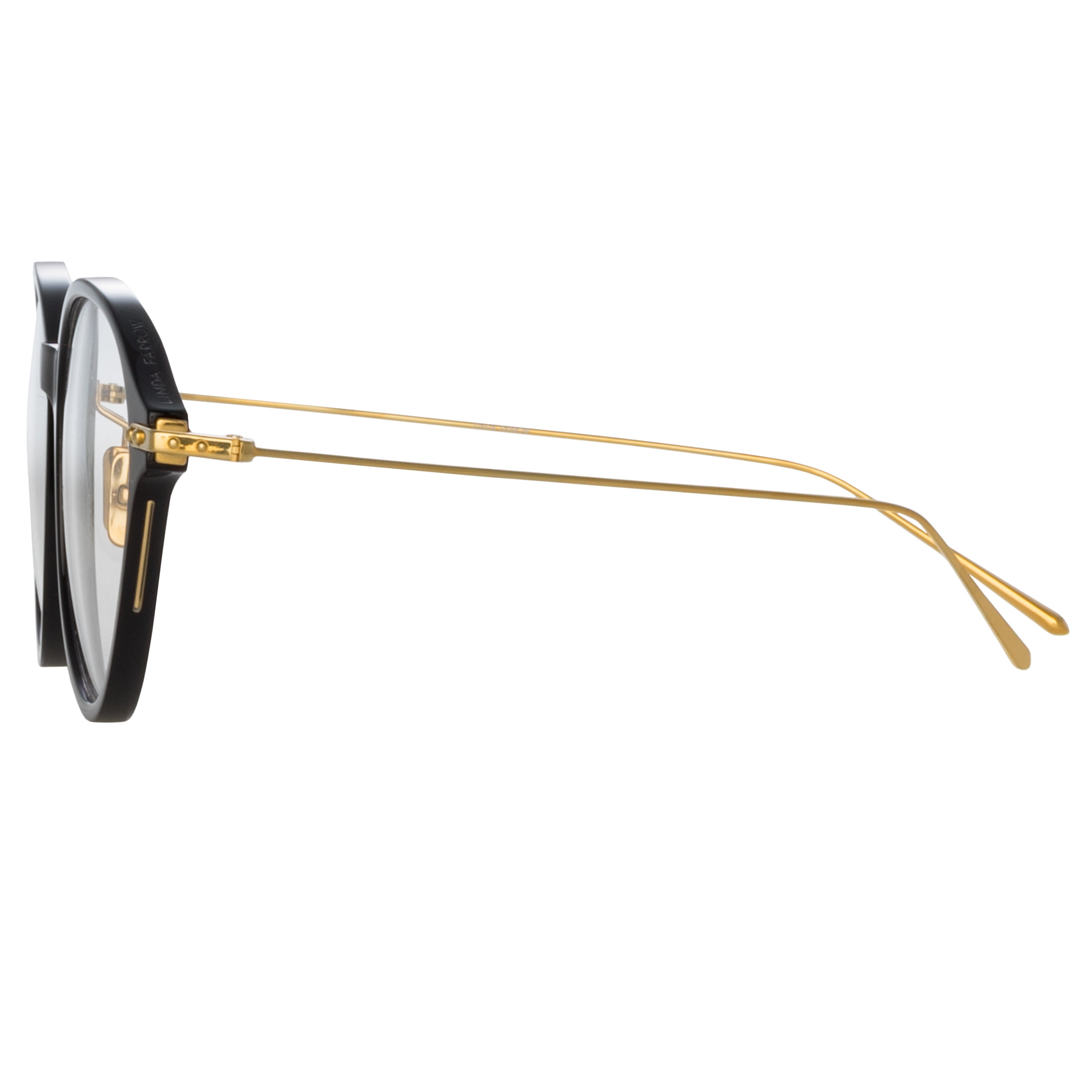 Pearce Optical Frame in Black (Asian Fit)