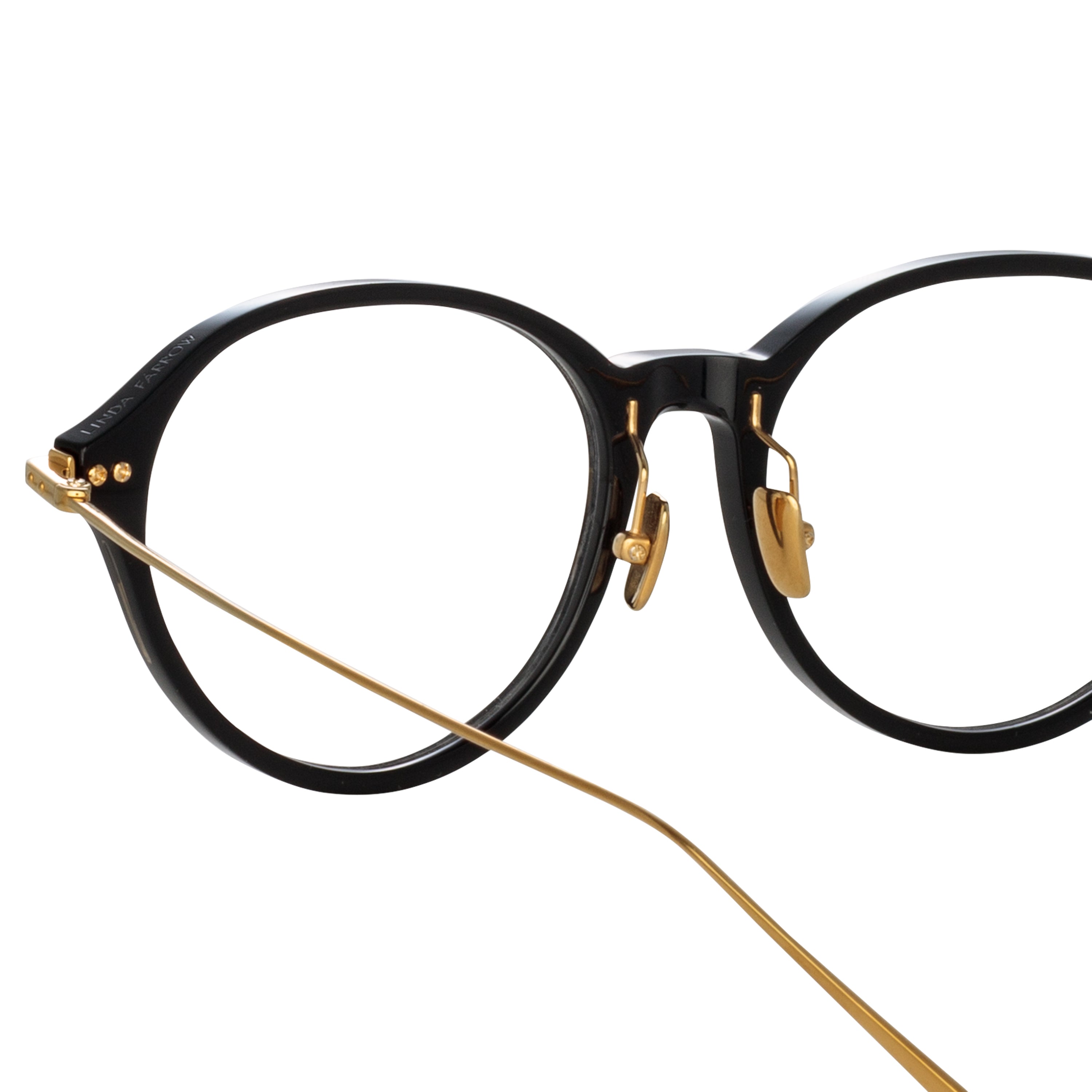 Pearce Optical Frame in Black (Asian Fit)